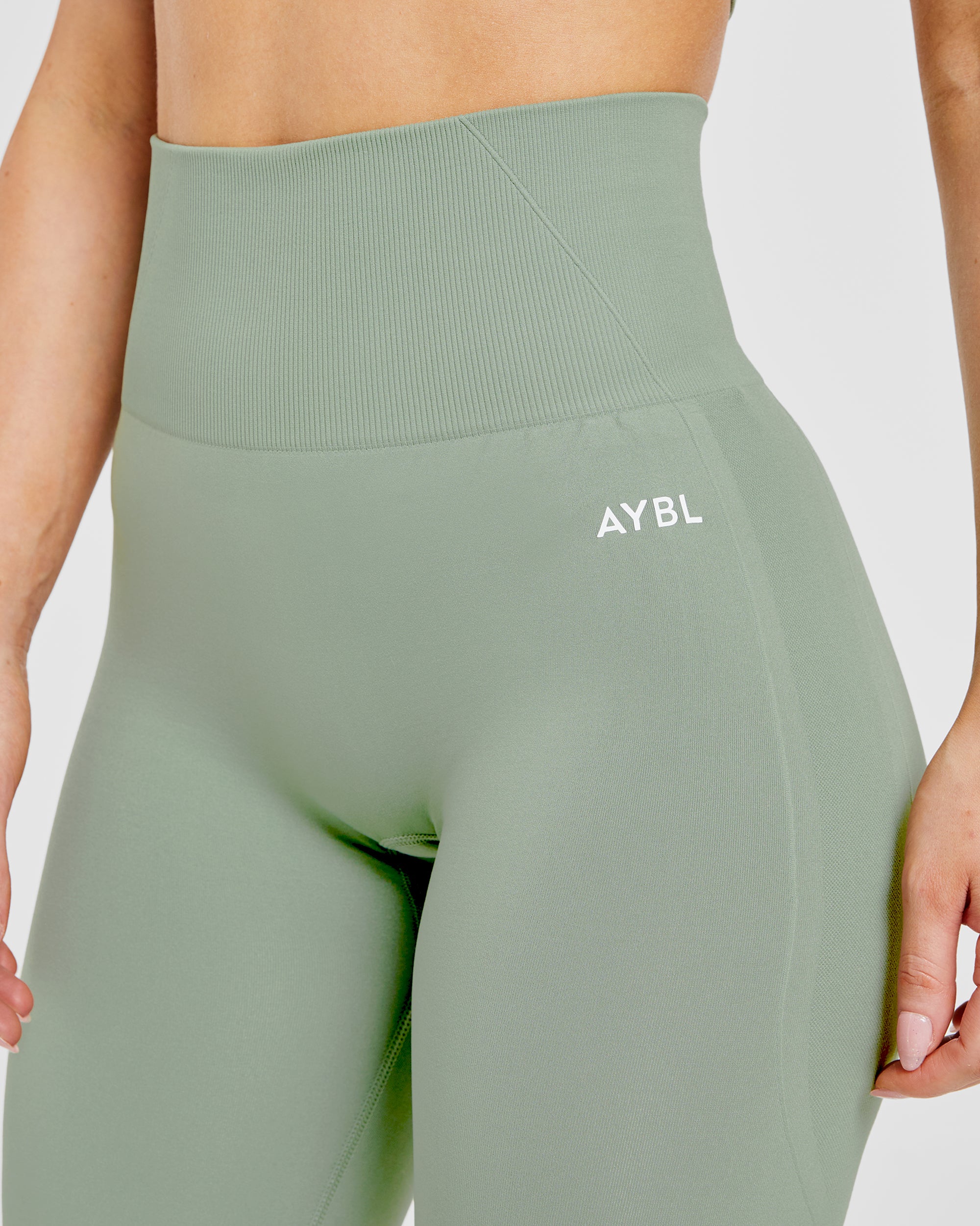 Empower Seamless Leggings - Grove Green