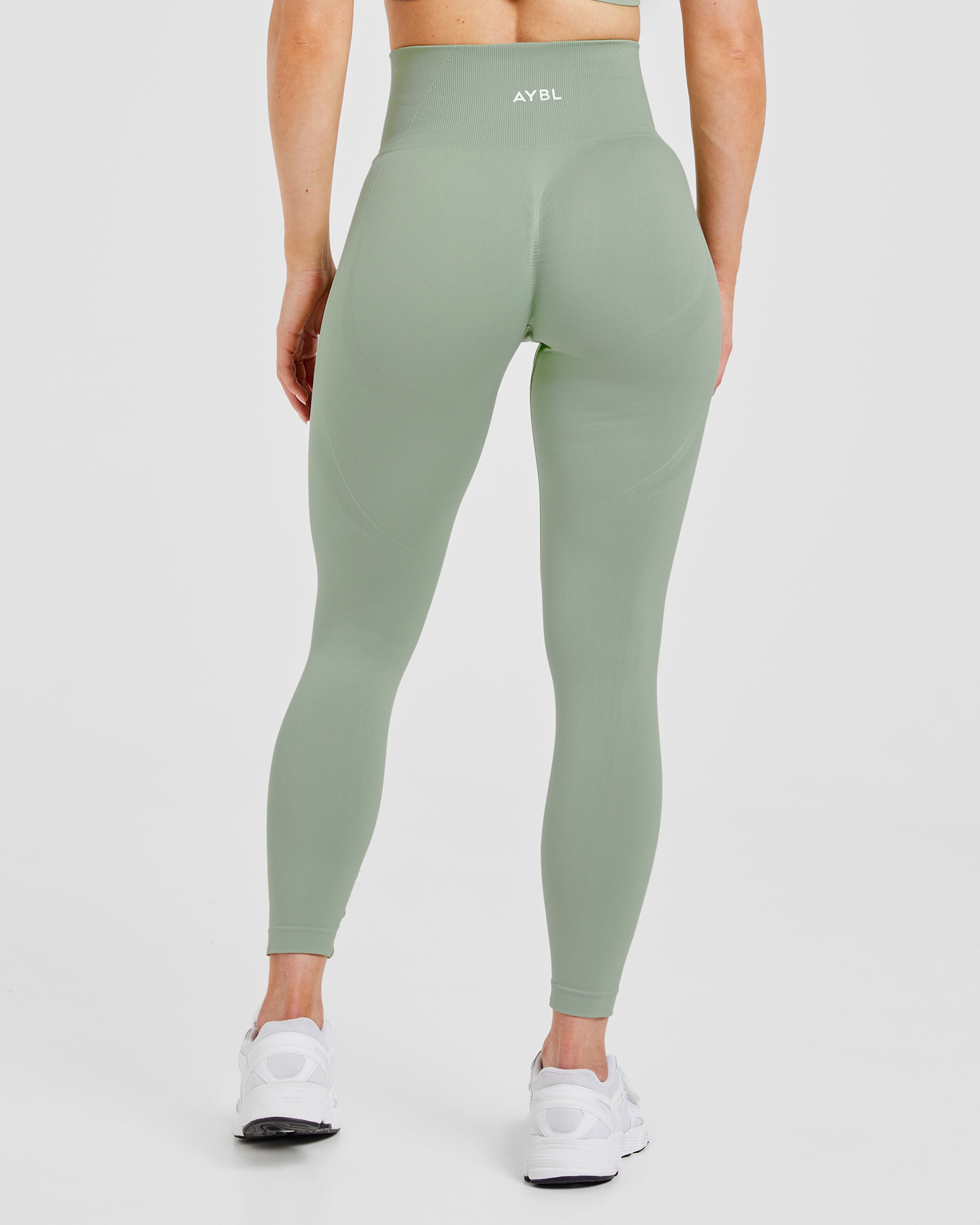 Empower Seamless Leggings - Grove Green