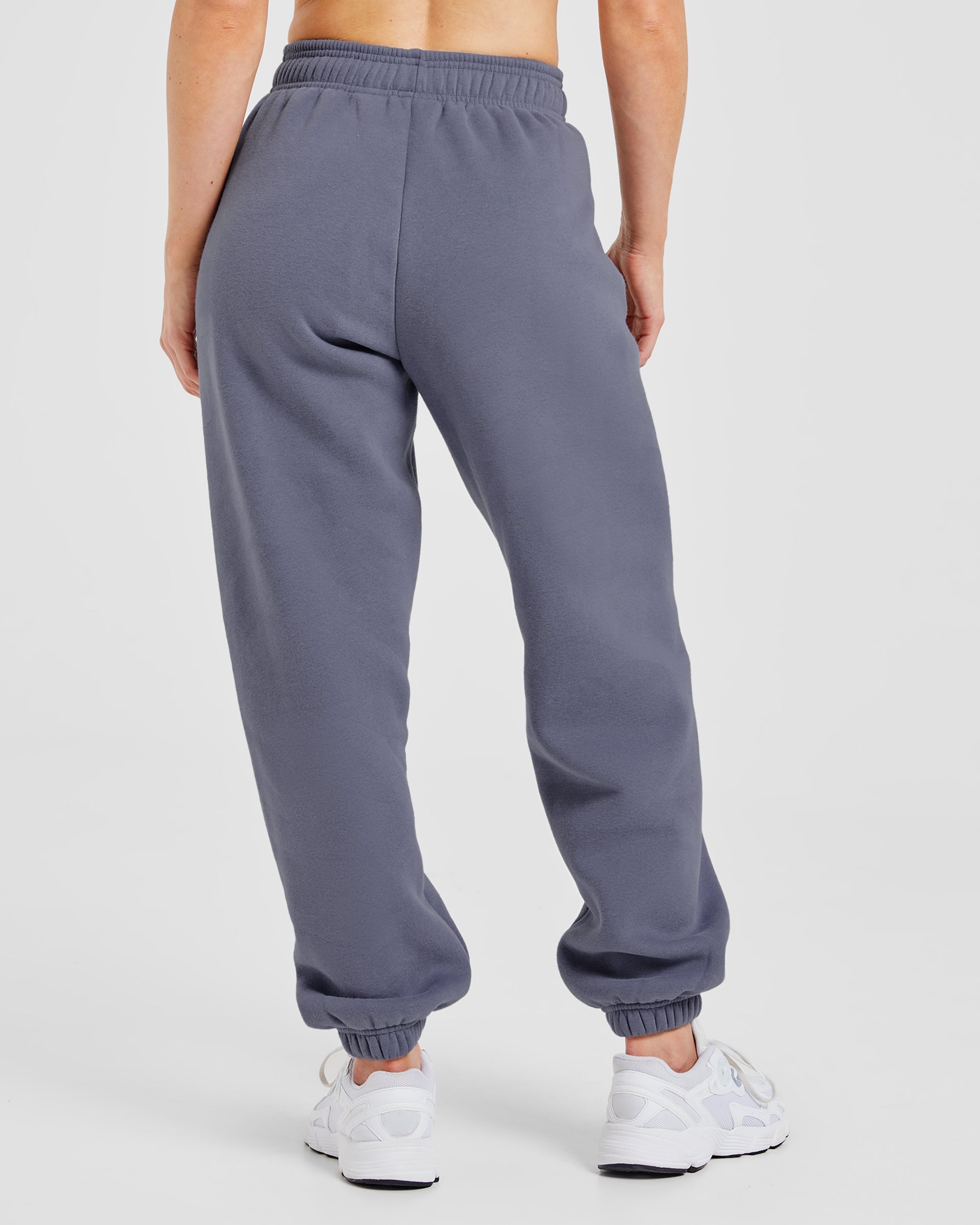 Varsity Oversized Joggers - Slate