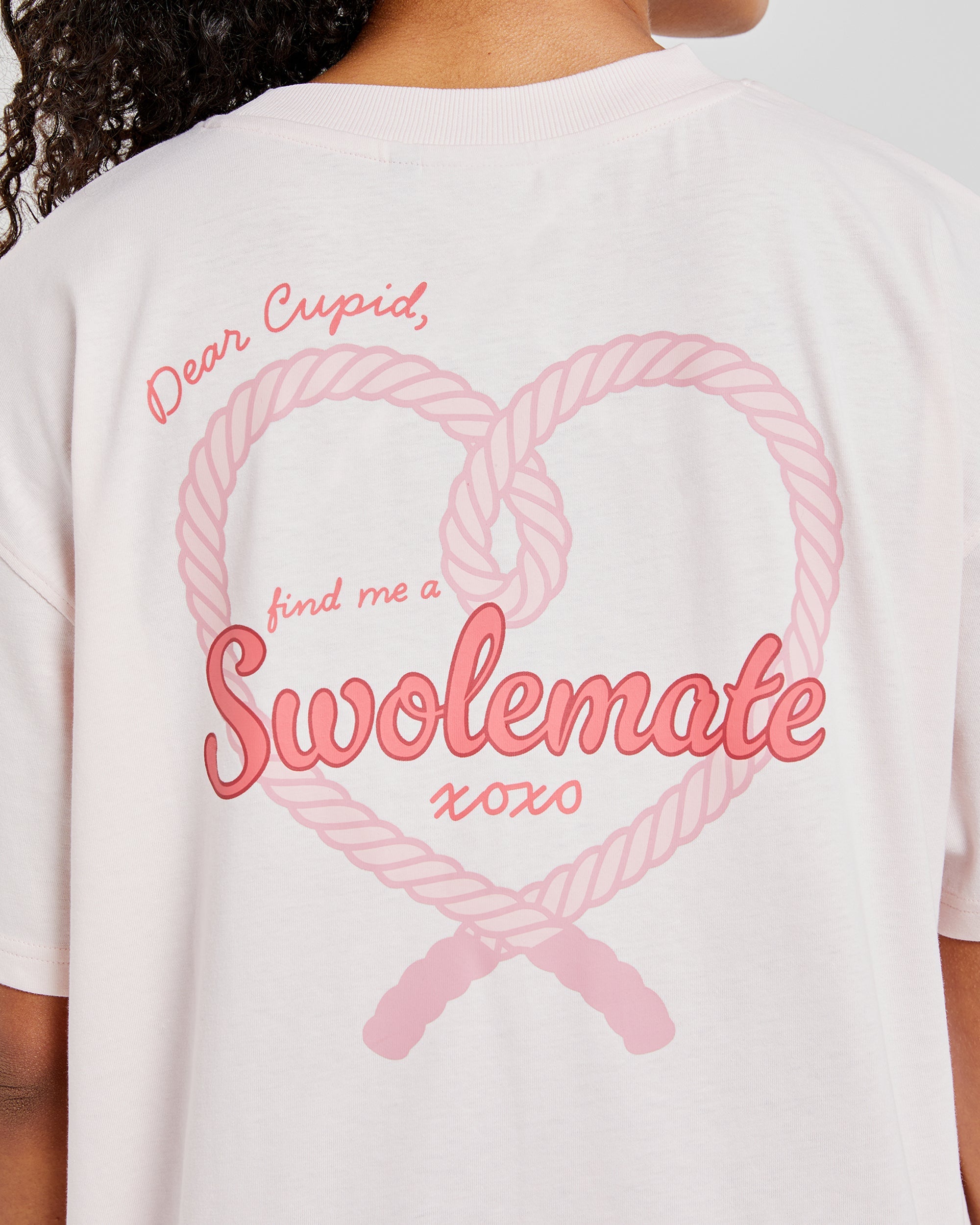 Swolemate Oversized T Shirt - Pink