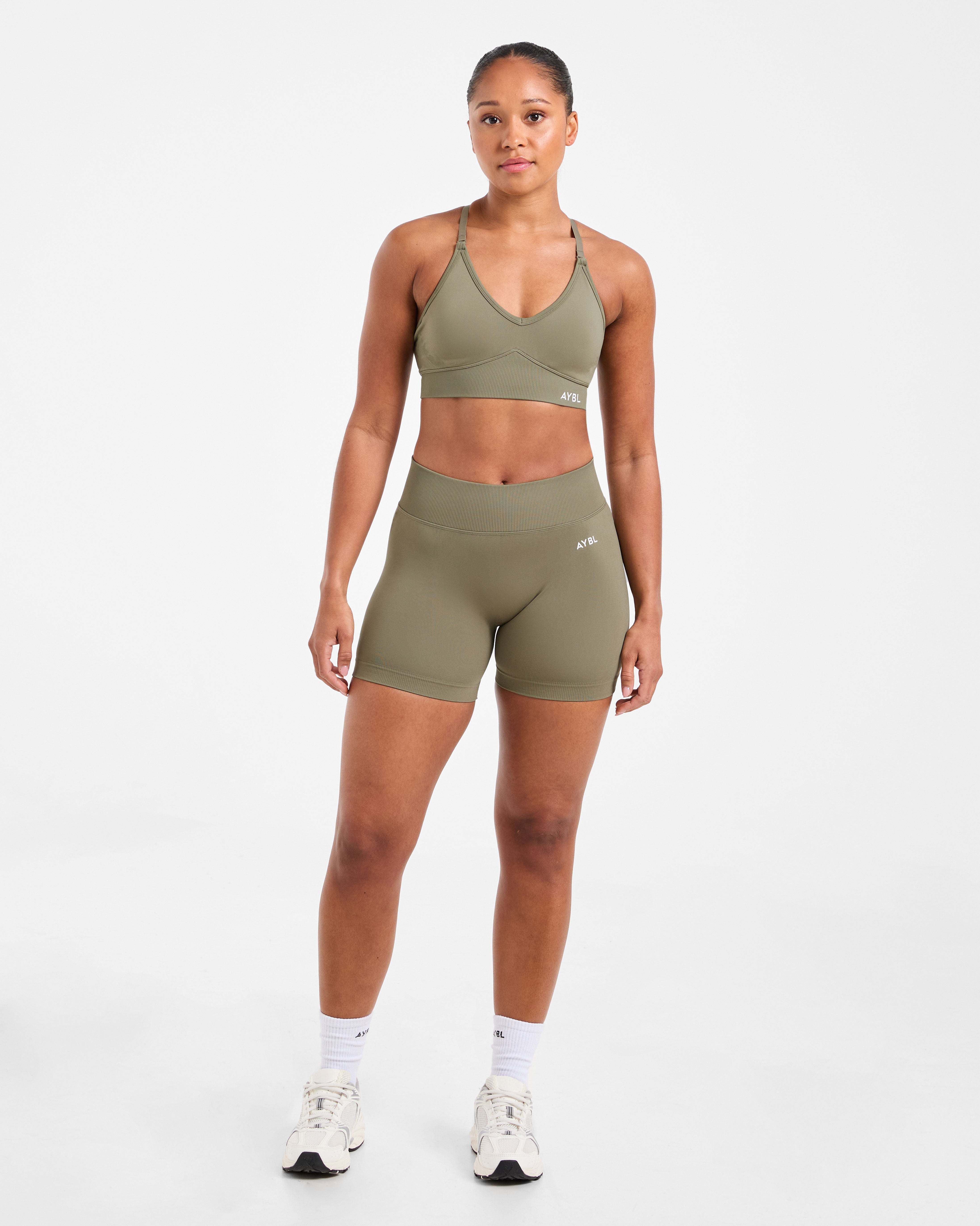 Adapt Seamless Shorts - Muted Olive