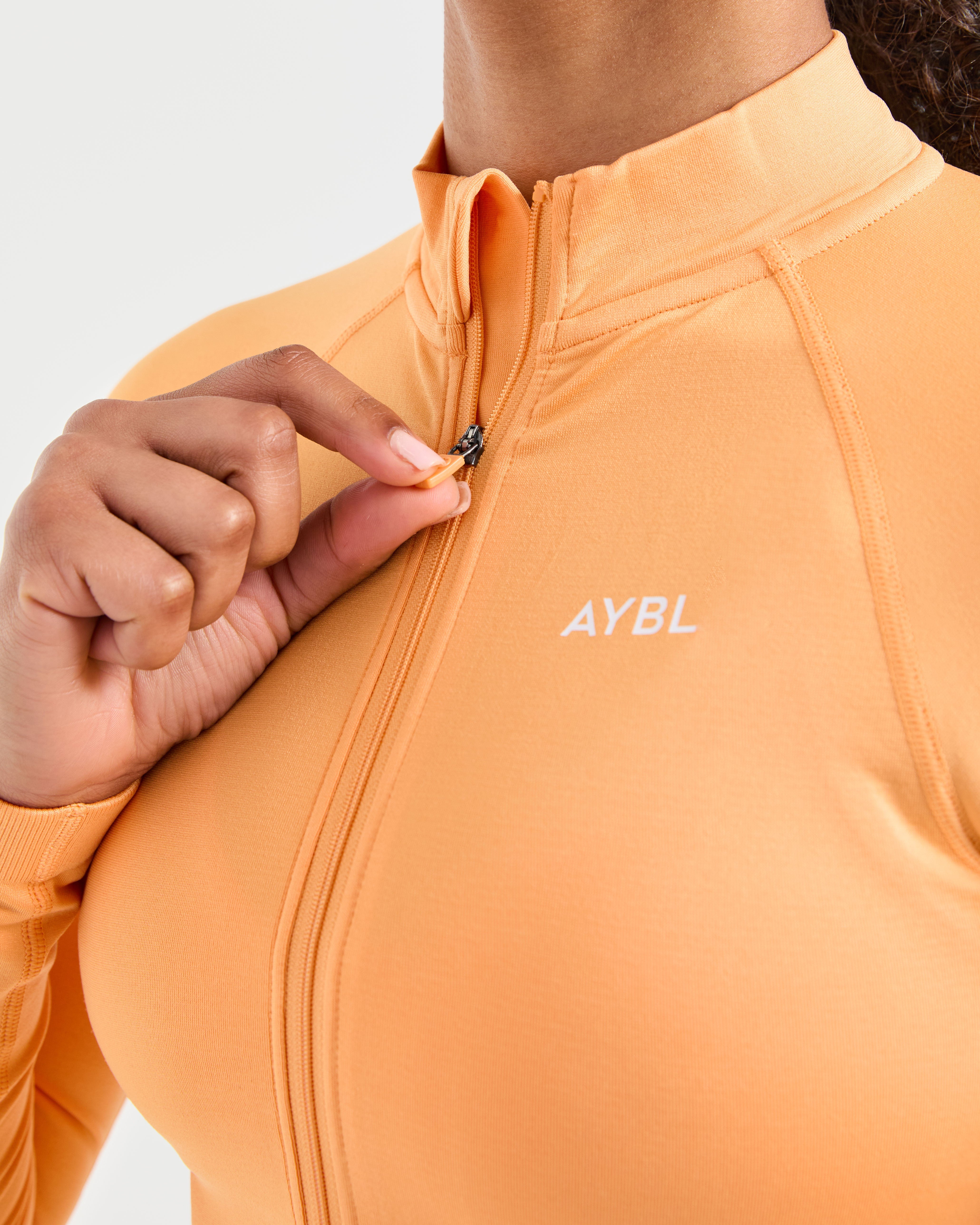 Adapt Seamless Jacket - Bright Orange