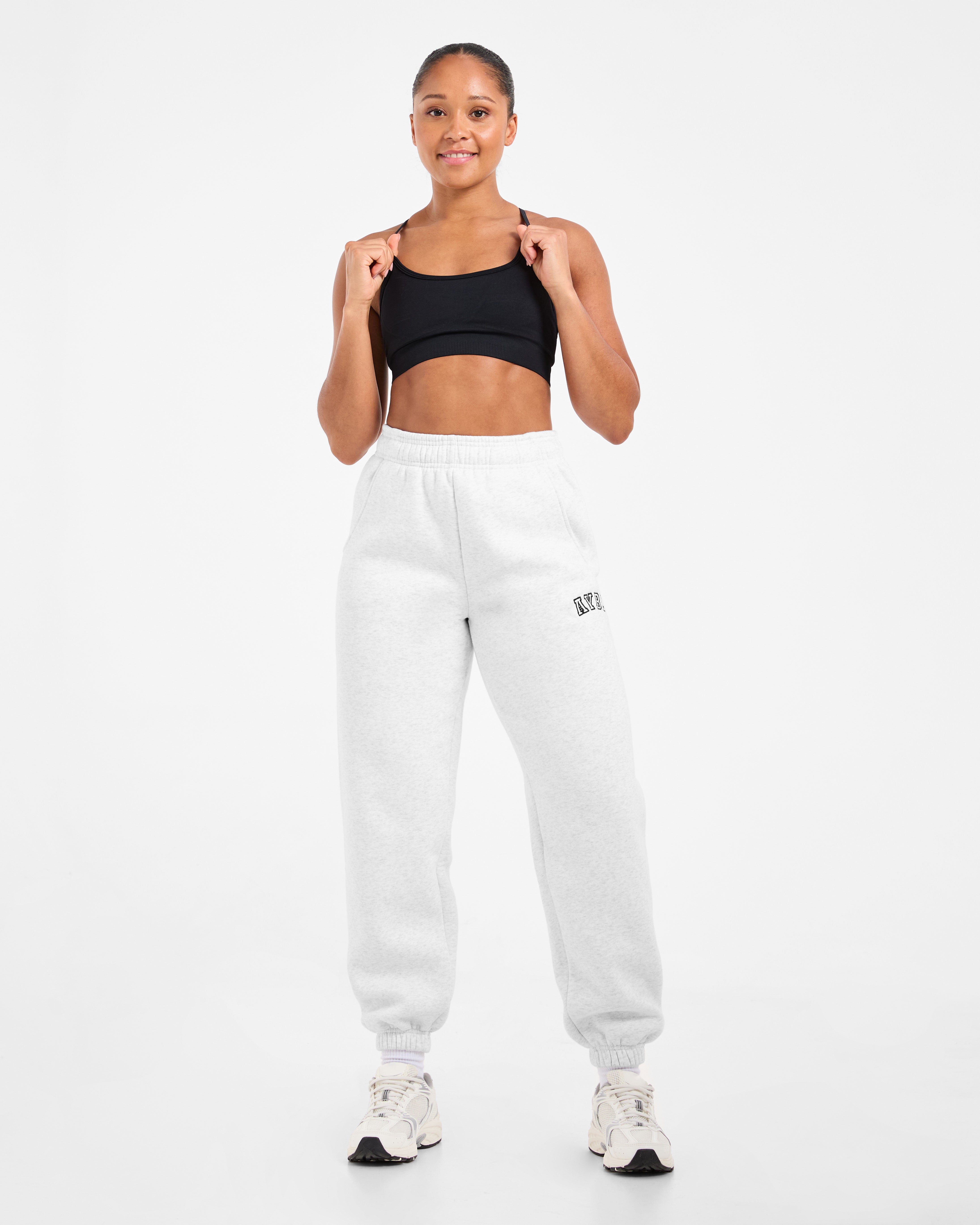 Varsity 2.0 Oversized Joggers - Heather Grey