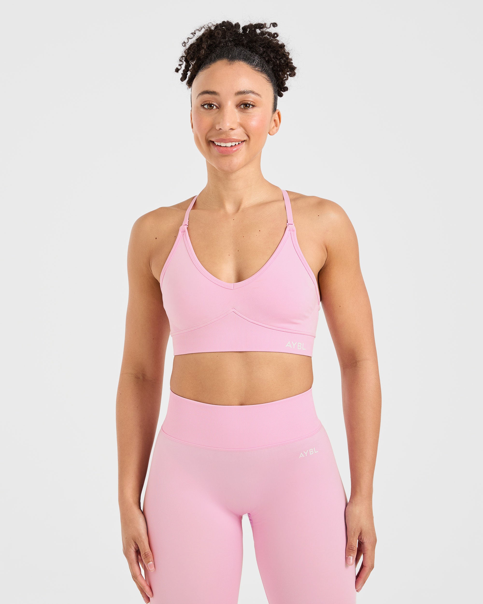 Adapt Seamless Sports Bra - Spring Pink