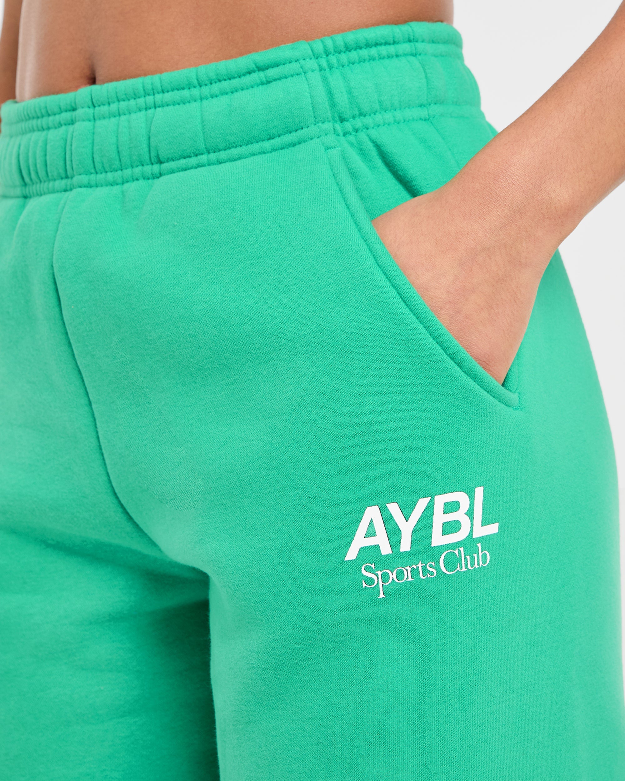 AYBL Sports Club Oversized Joggers - Racing Green