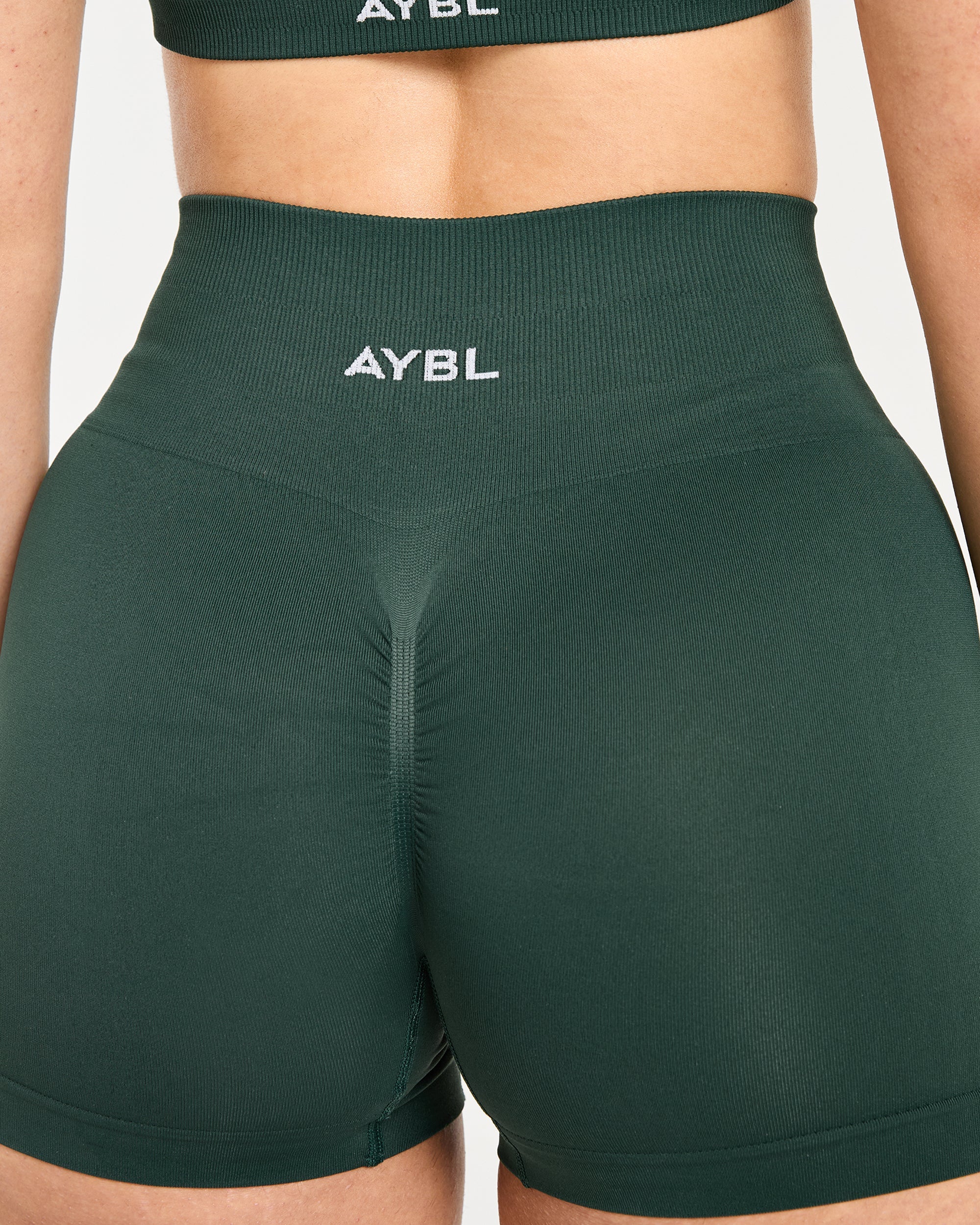 Power Seamless Shorts - Evergreen