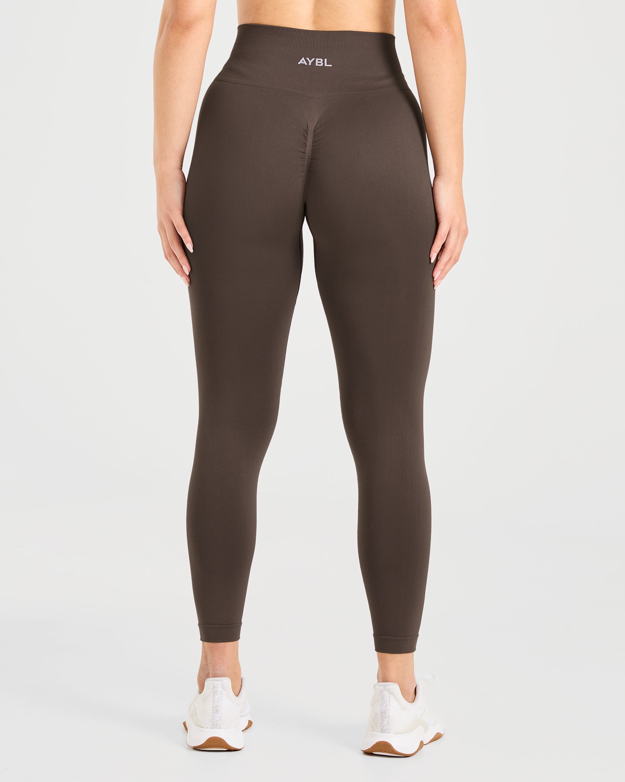 Power Seamless Leggings - Chestnut Brown