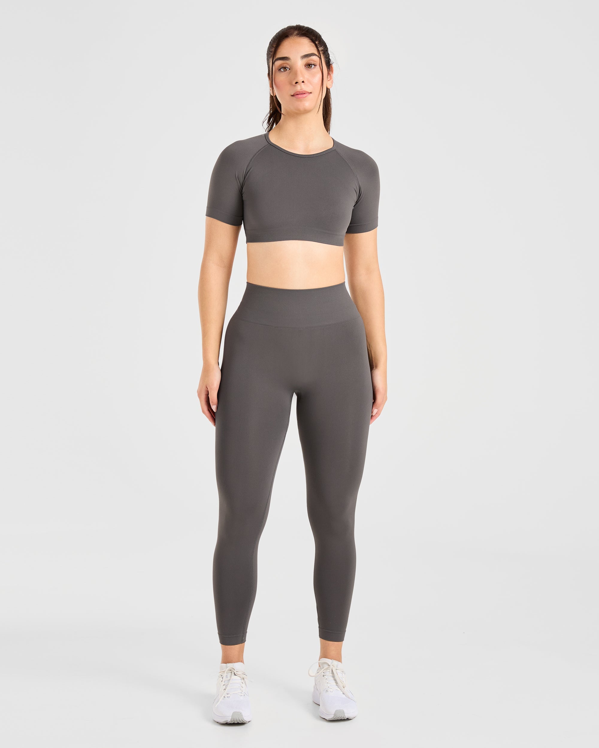 Power Seamless Leggings - Charcoal