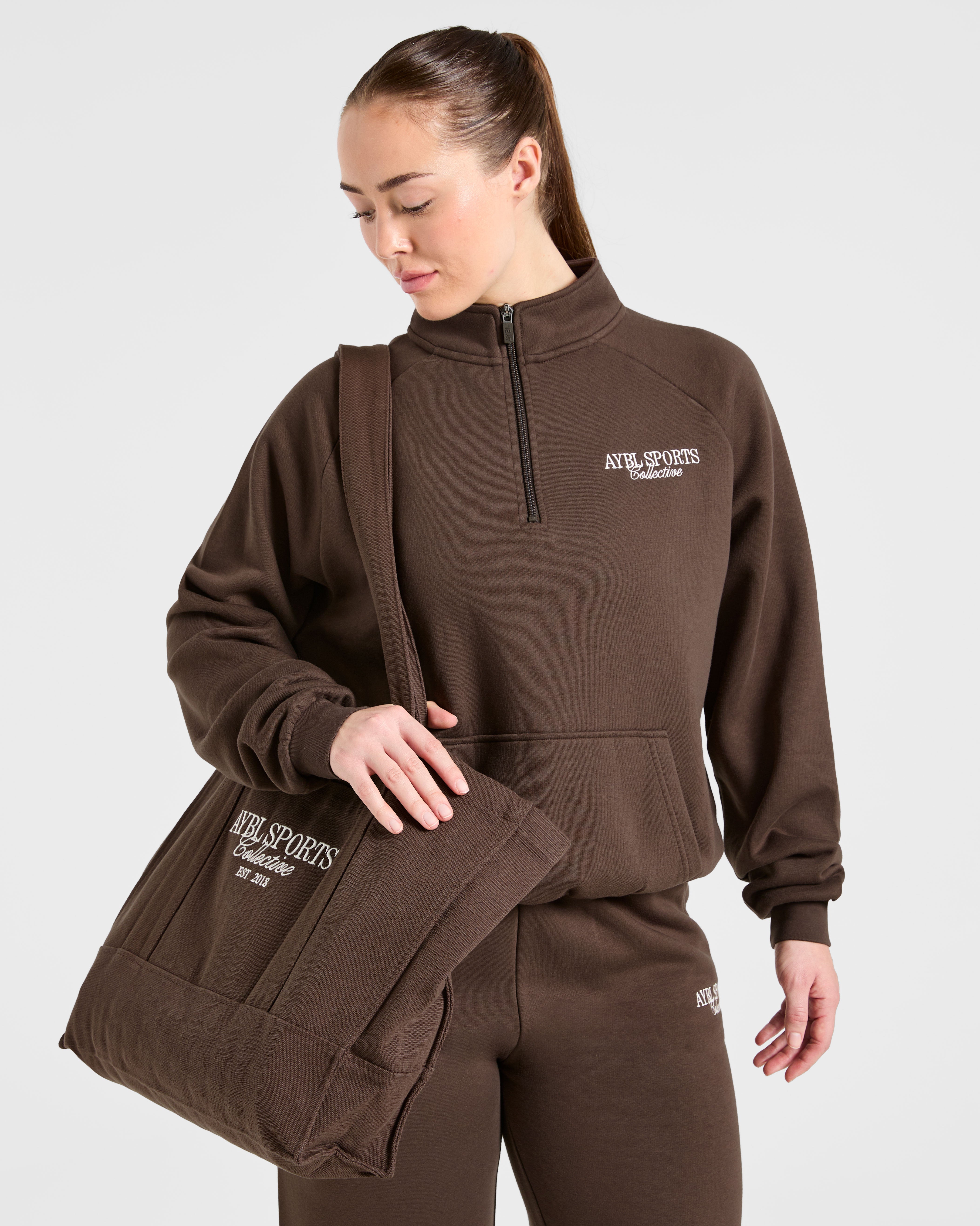 Sports Collective Tote Bag - Brown