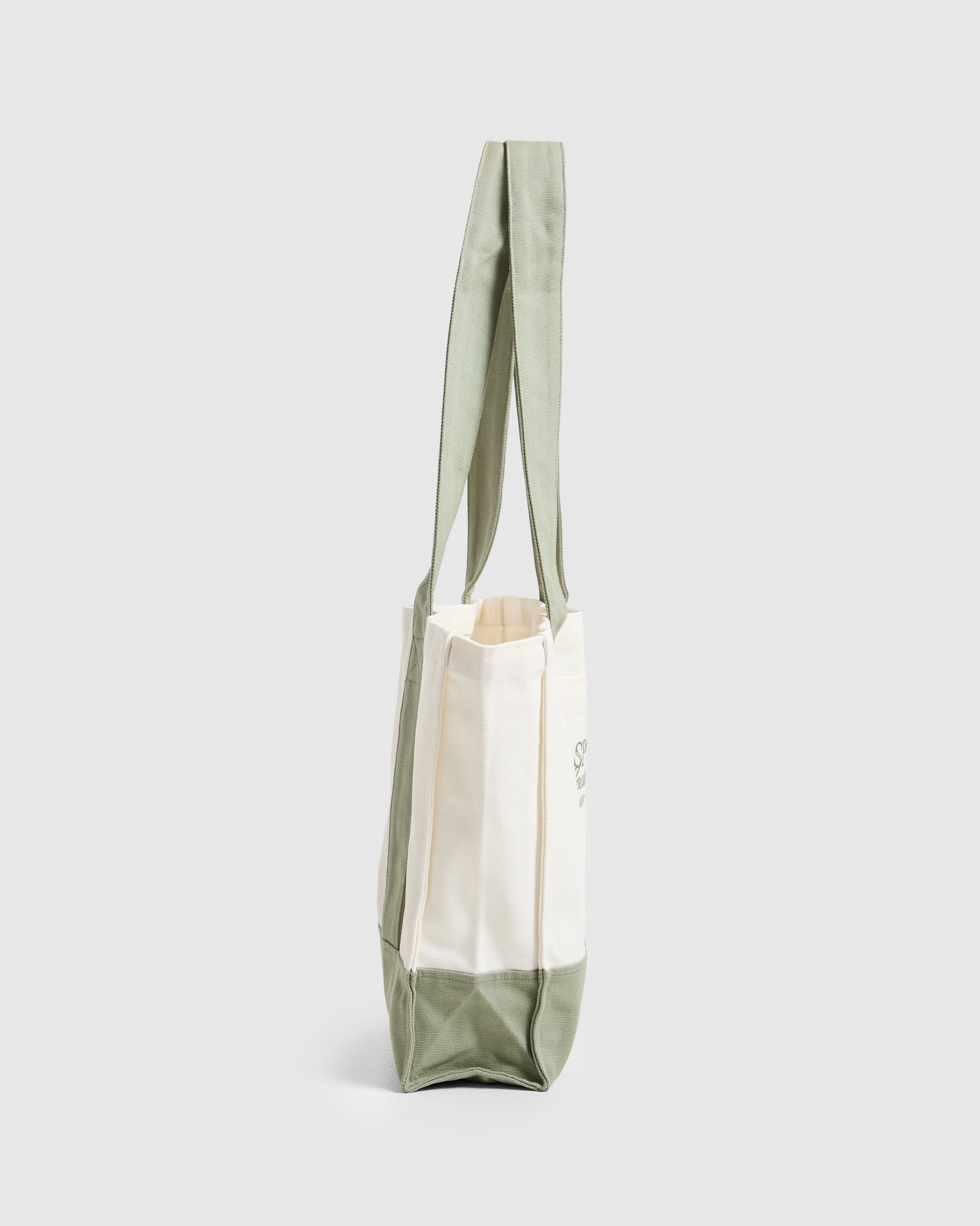 Sports Collective Tote Bag - Off White/Green