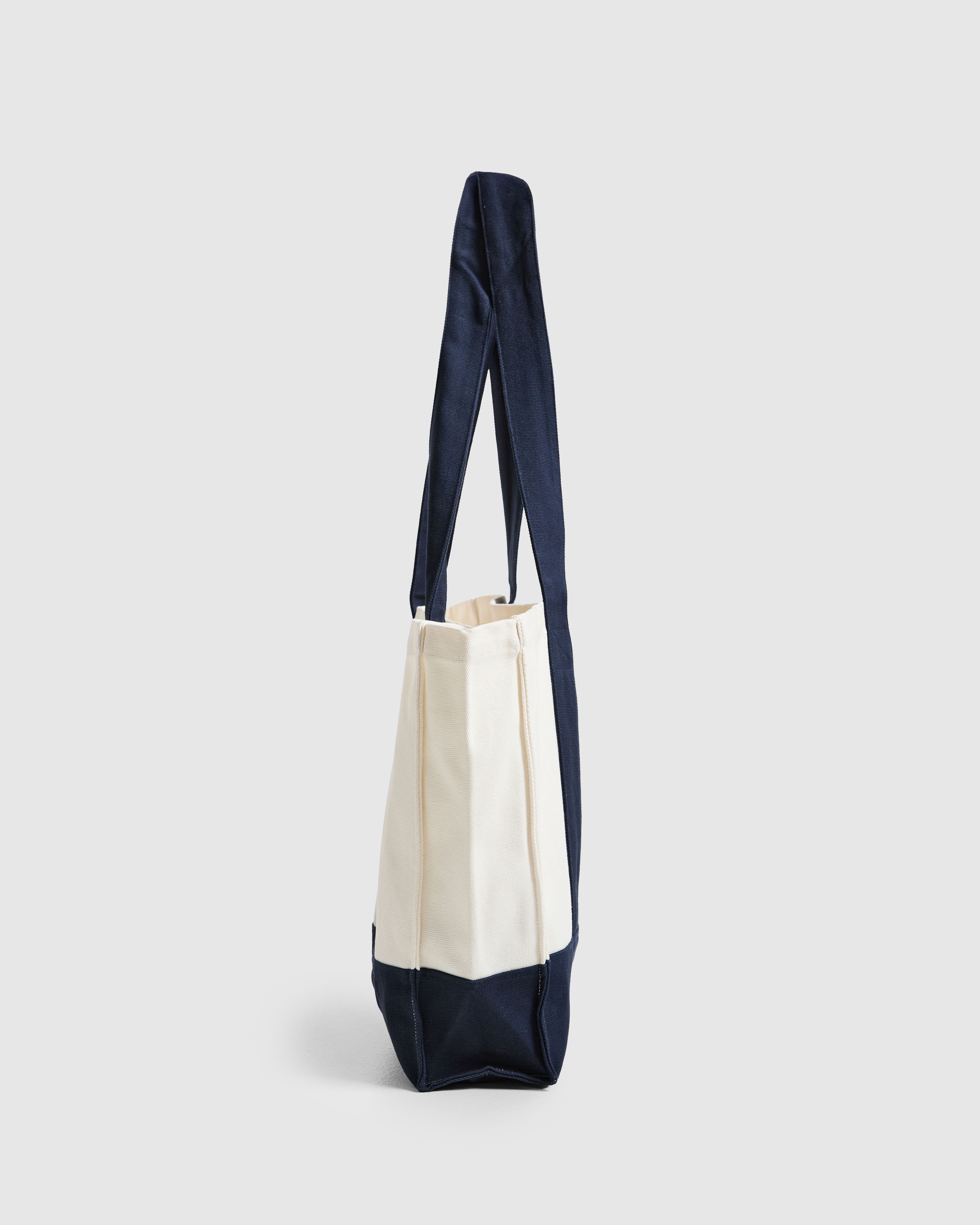 Sports Collective Tote Bag - Off White/Navy