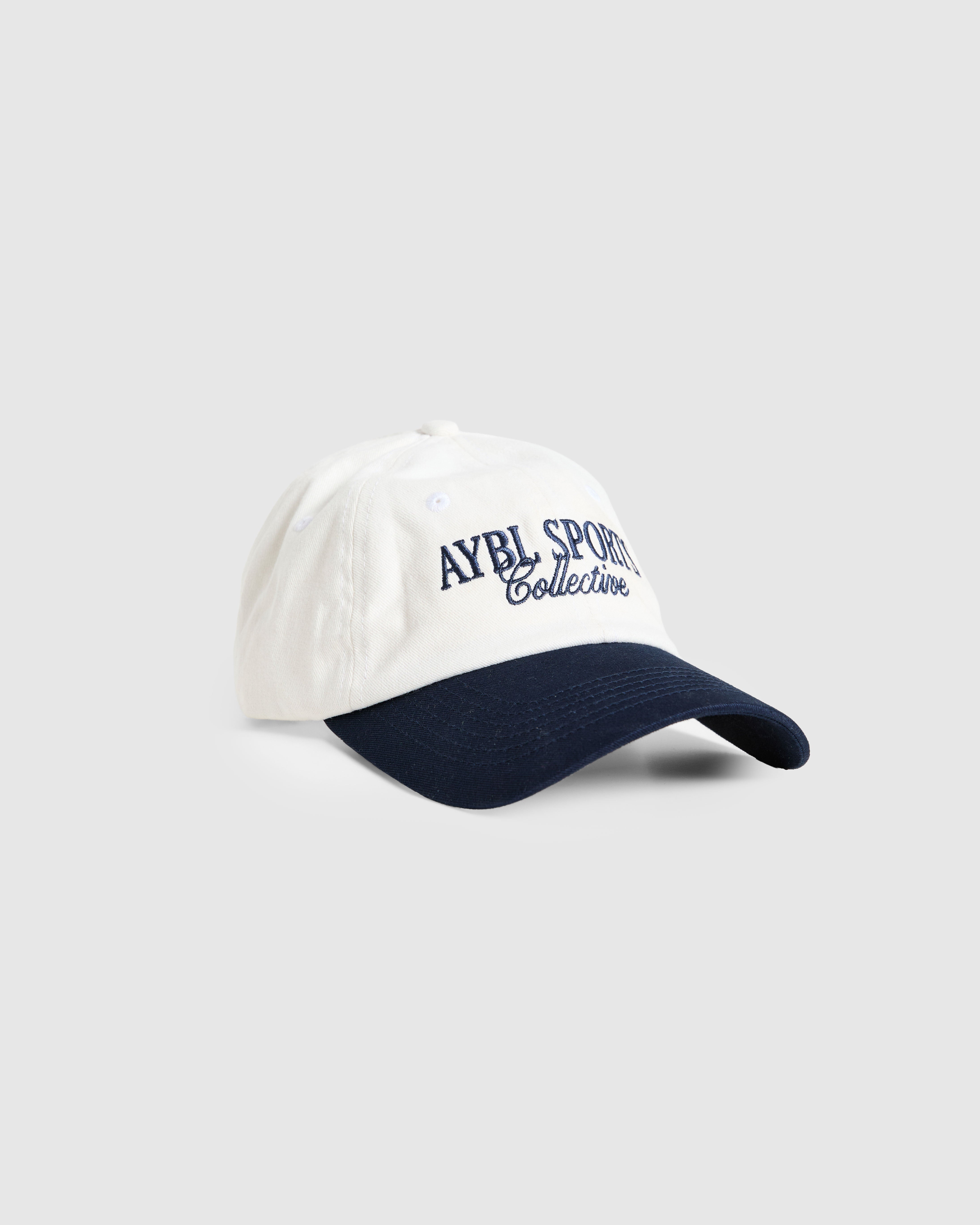 Sports Collective Cap - Off White/Navy