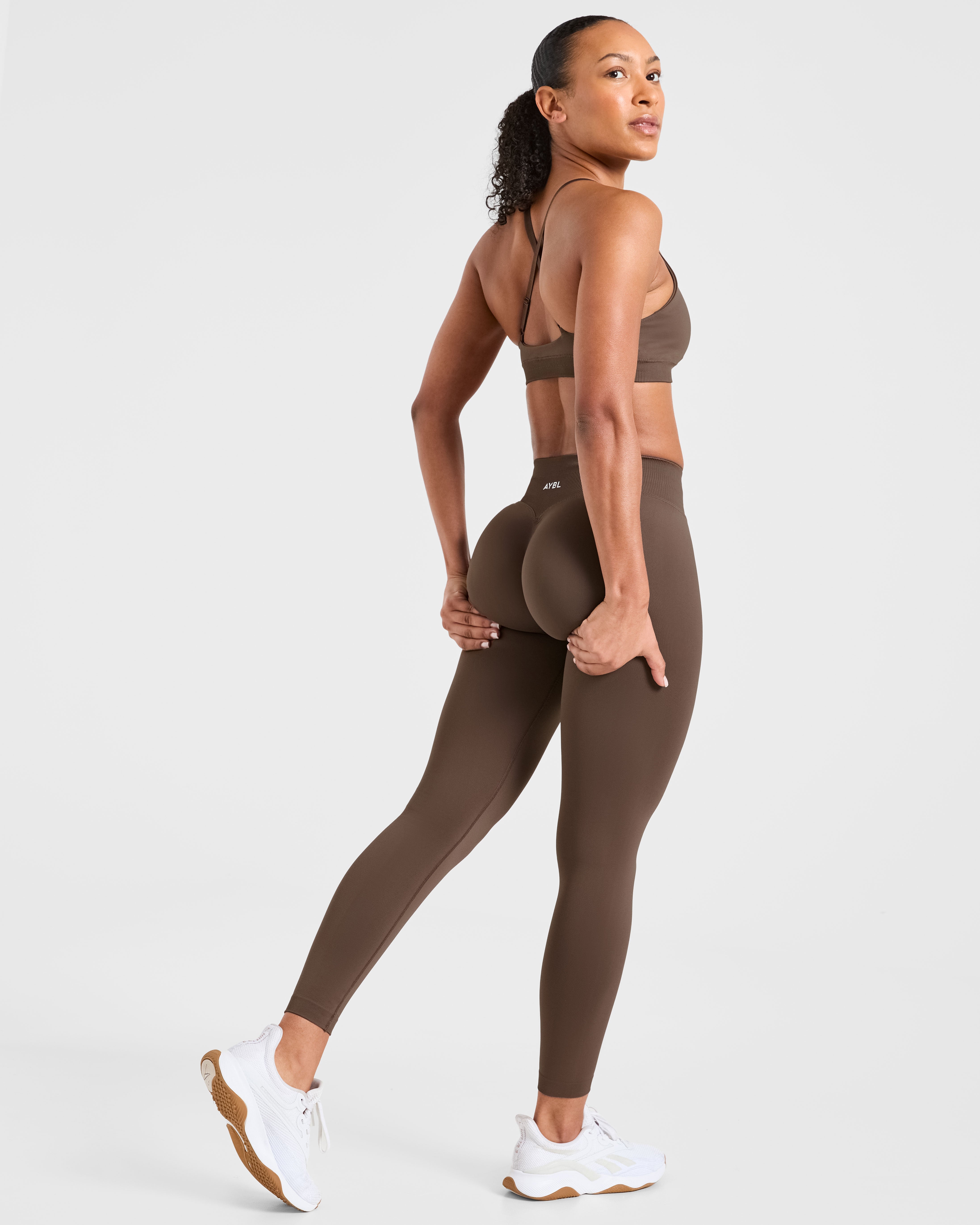Enhance Seamless Leggings - Brown