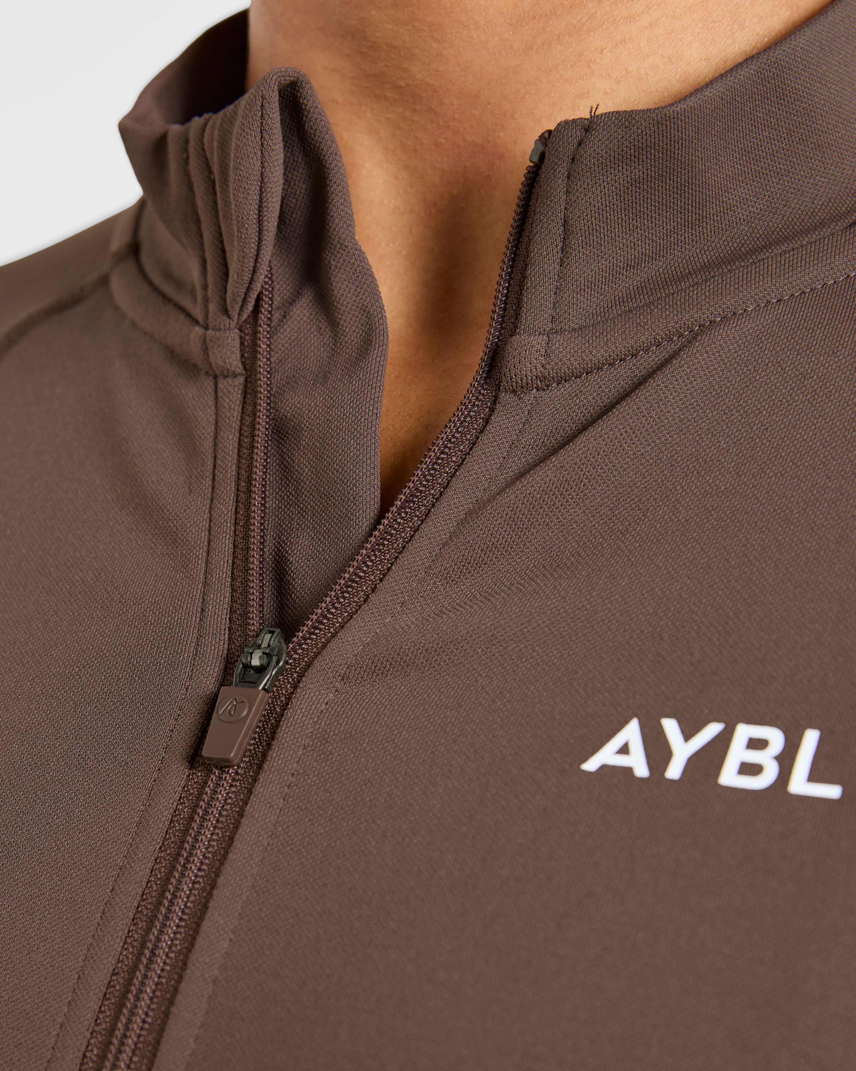 Enhance Seamless Jacket - Brown