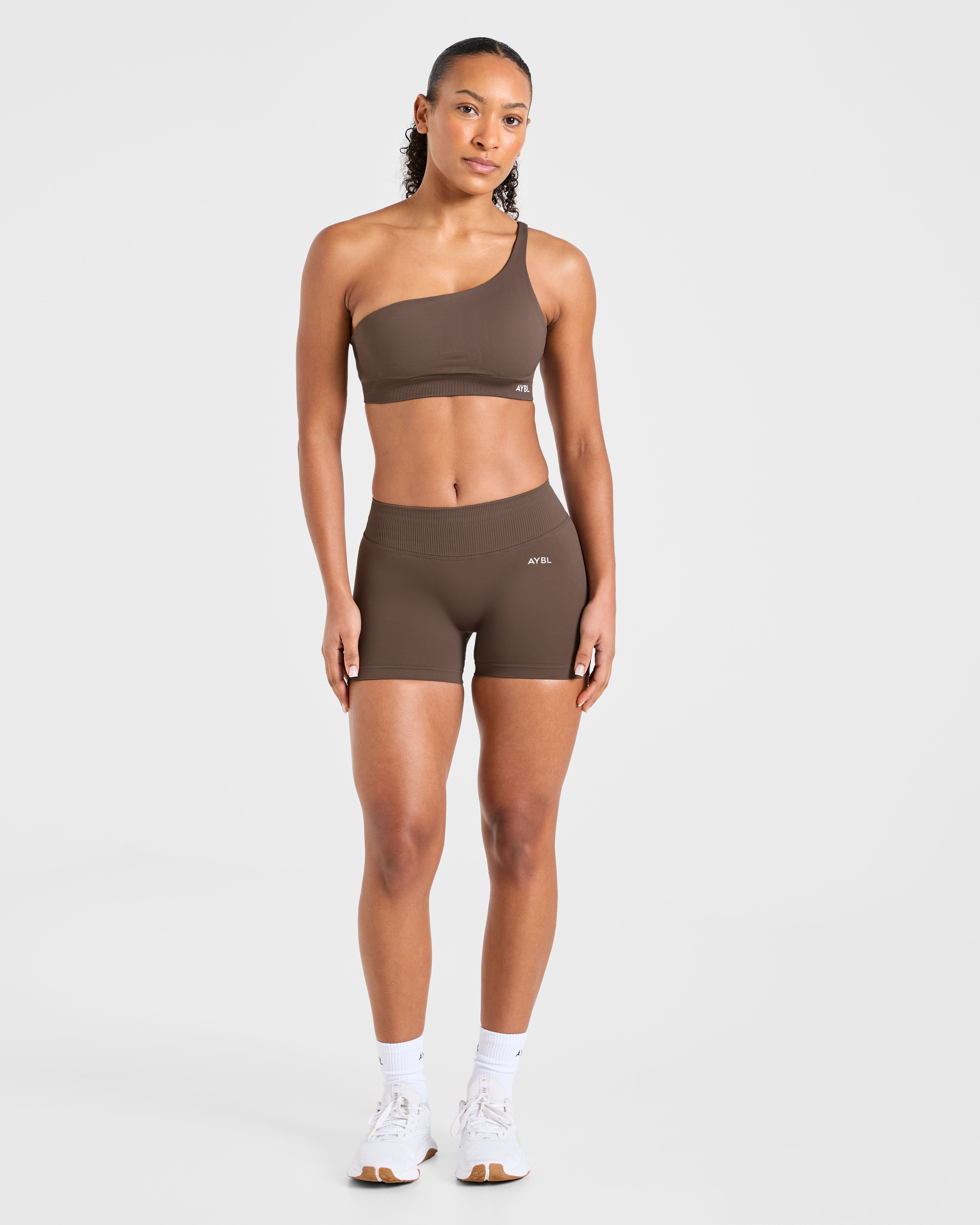 Enhance Seamless Shorts - Brown