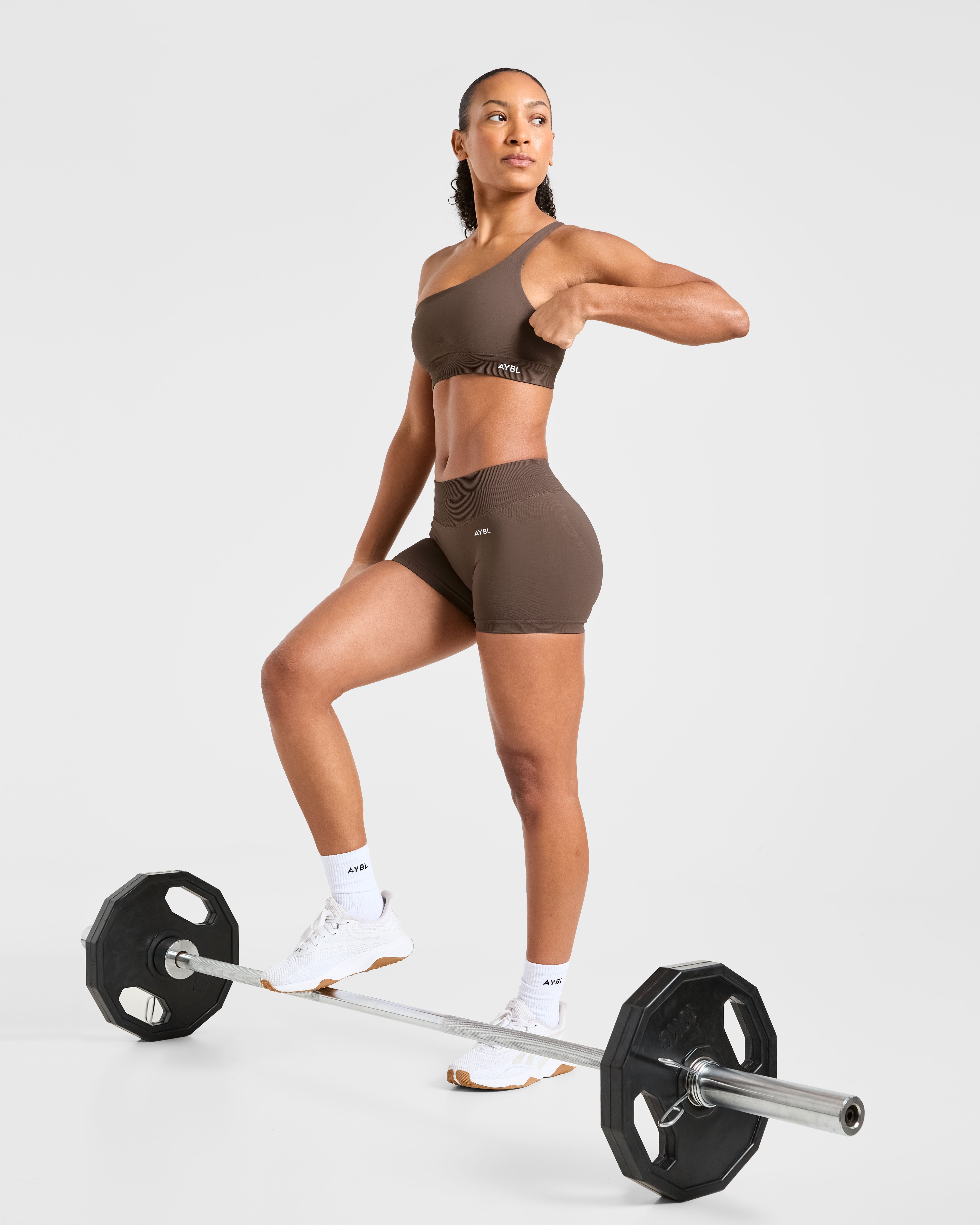 Enhance Seamless Shorts - Brown