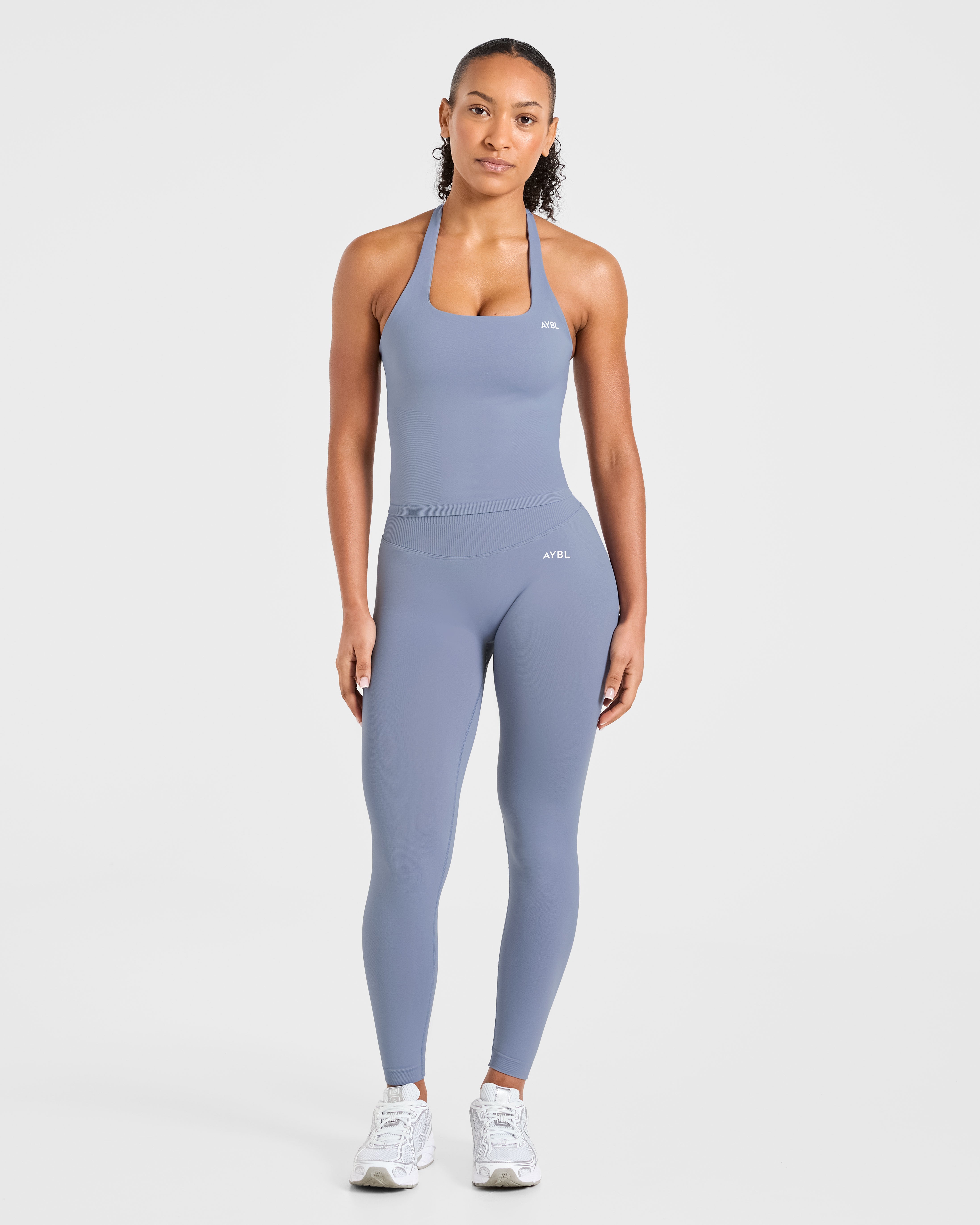 Enhance Seamless Leggings - Slate Blue