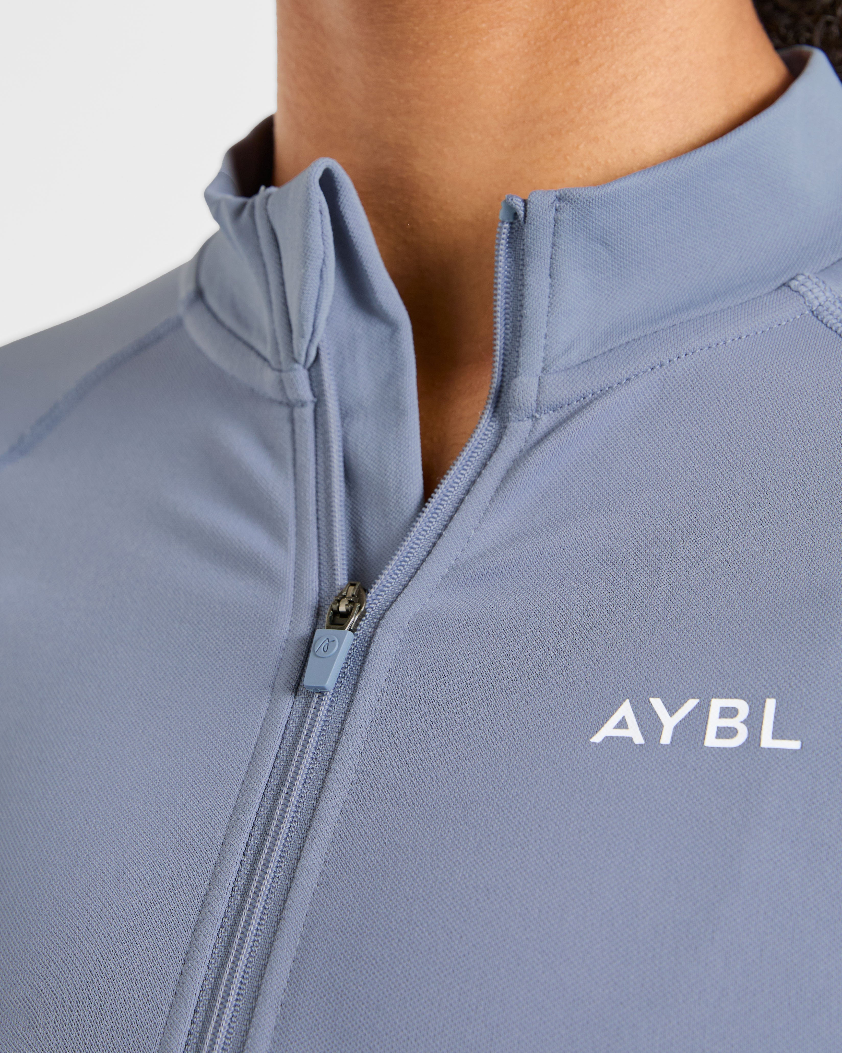 Enhance Seamless Jacket - Slate Blue