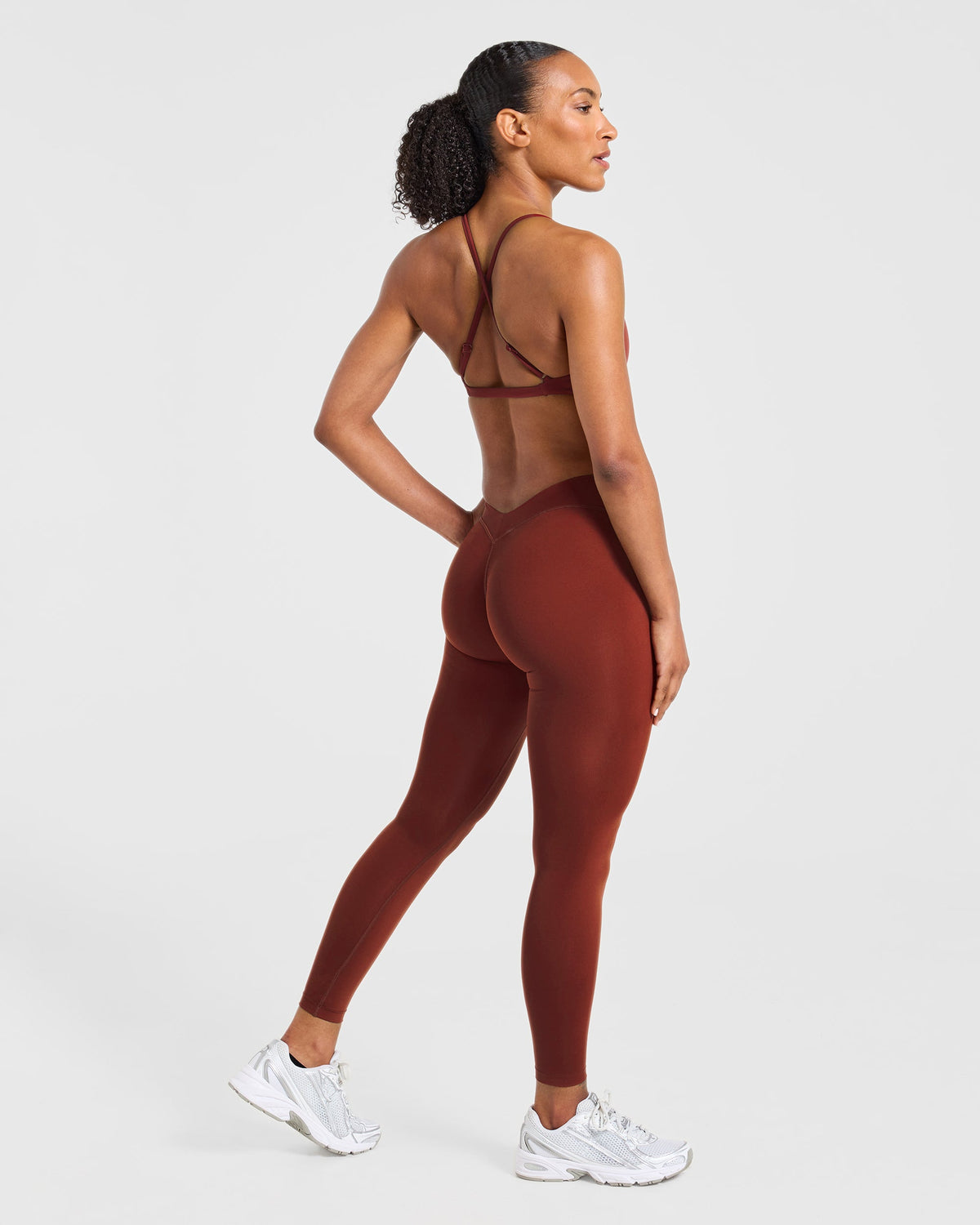 Physique Leggings - Deep Auburn