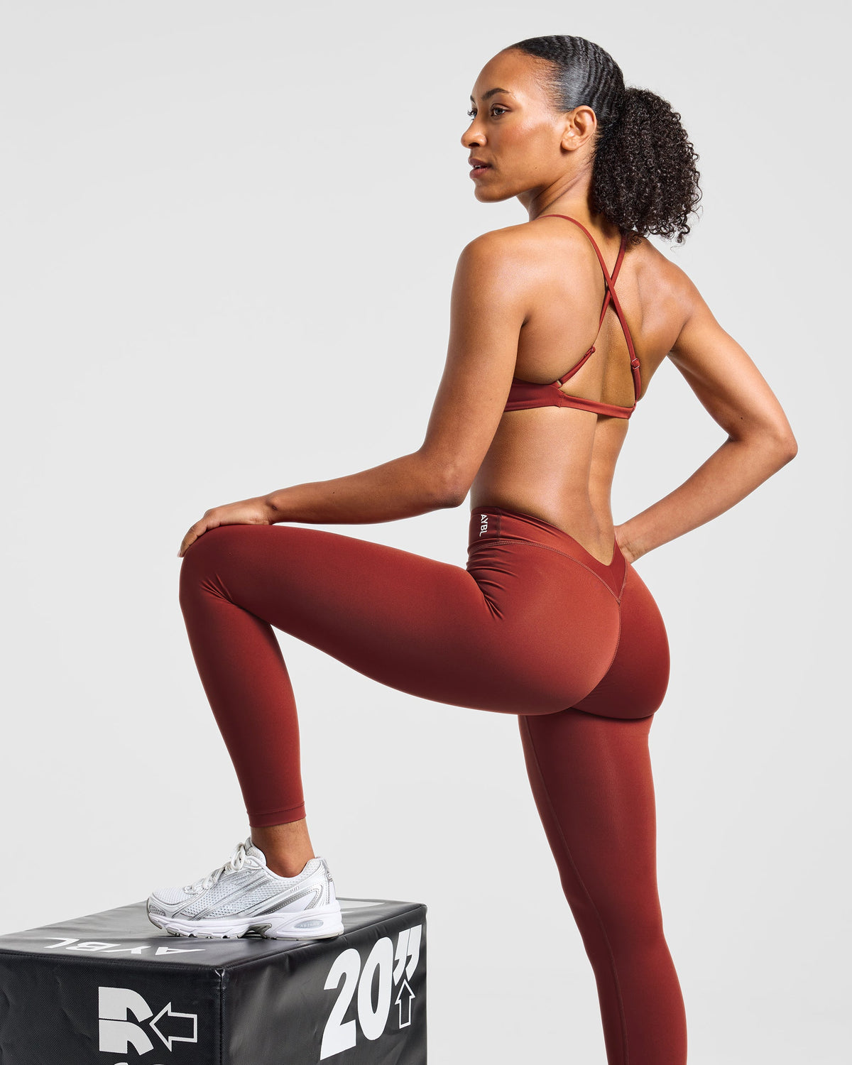 Physique Leggings - Deep Auburn