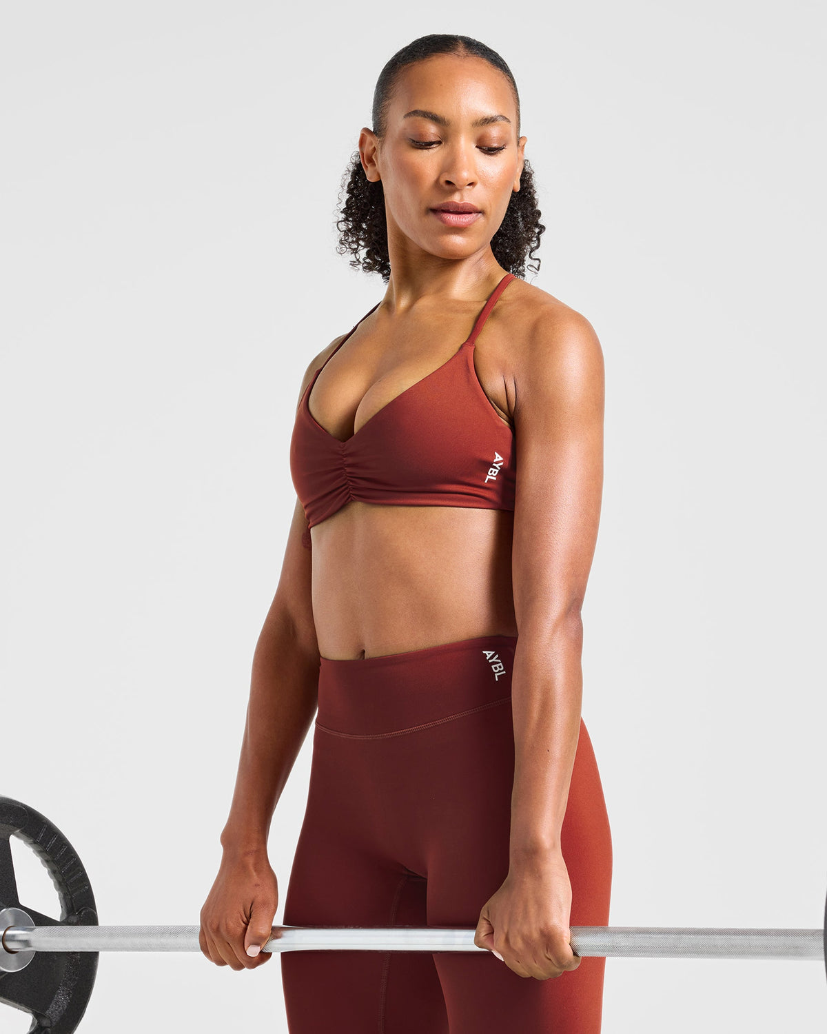 Physique Leggings - Deep Auburn