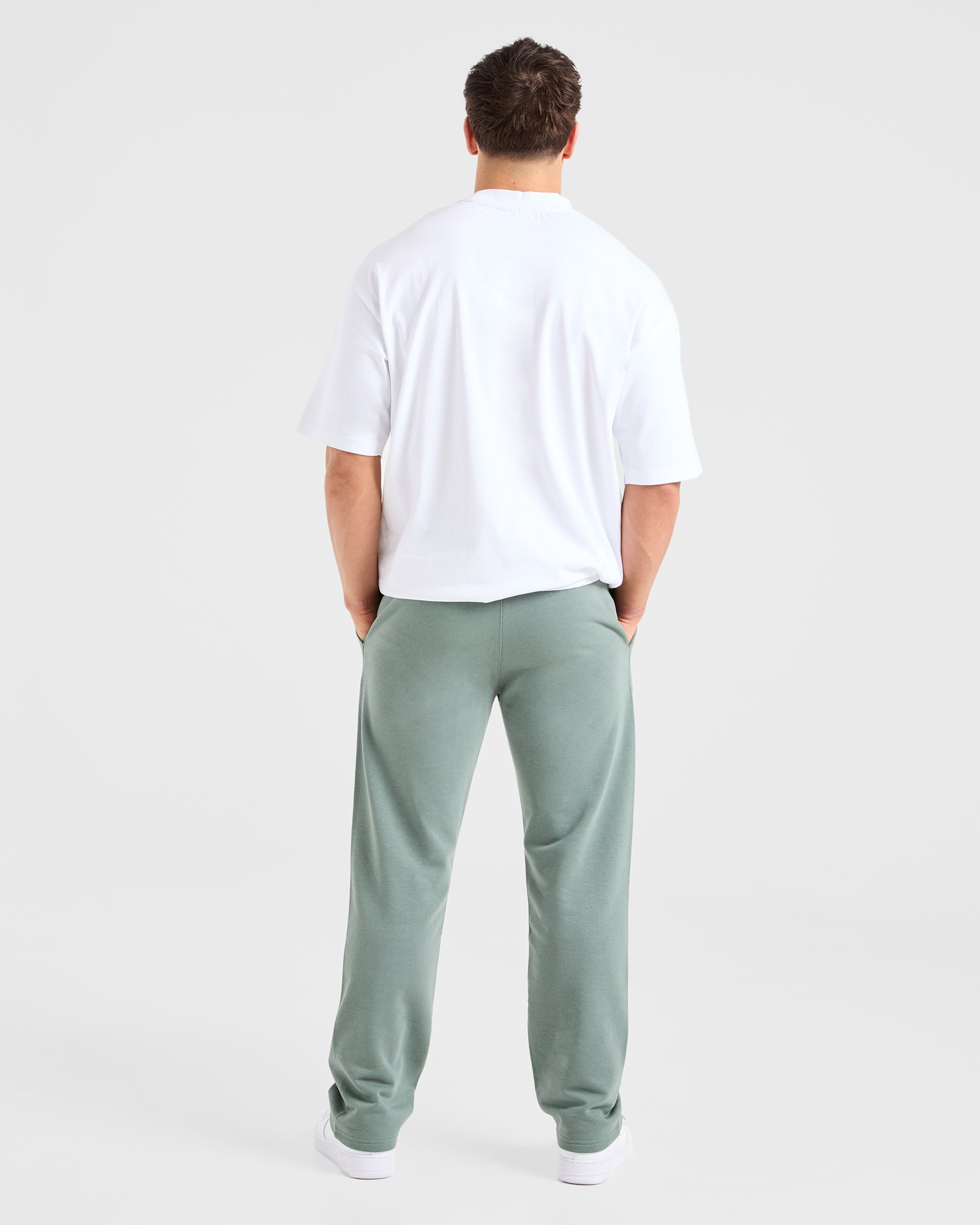 Craft Oversized Straight Leg Joggers - Vintage Sage