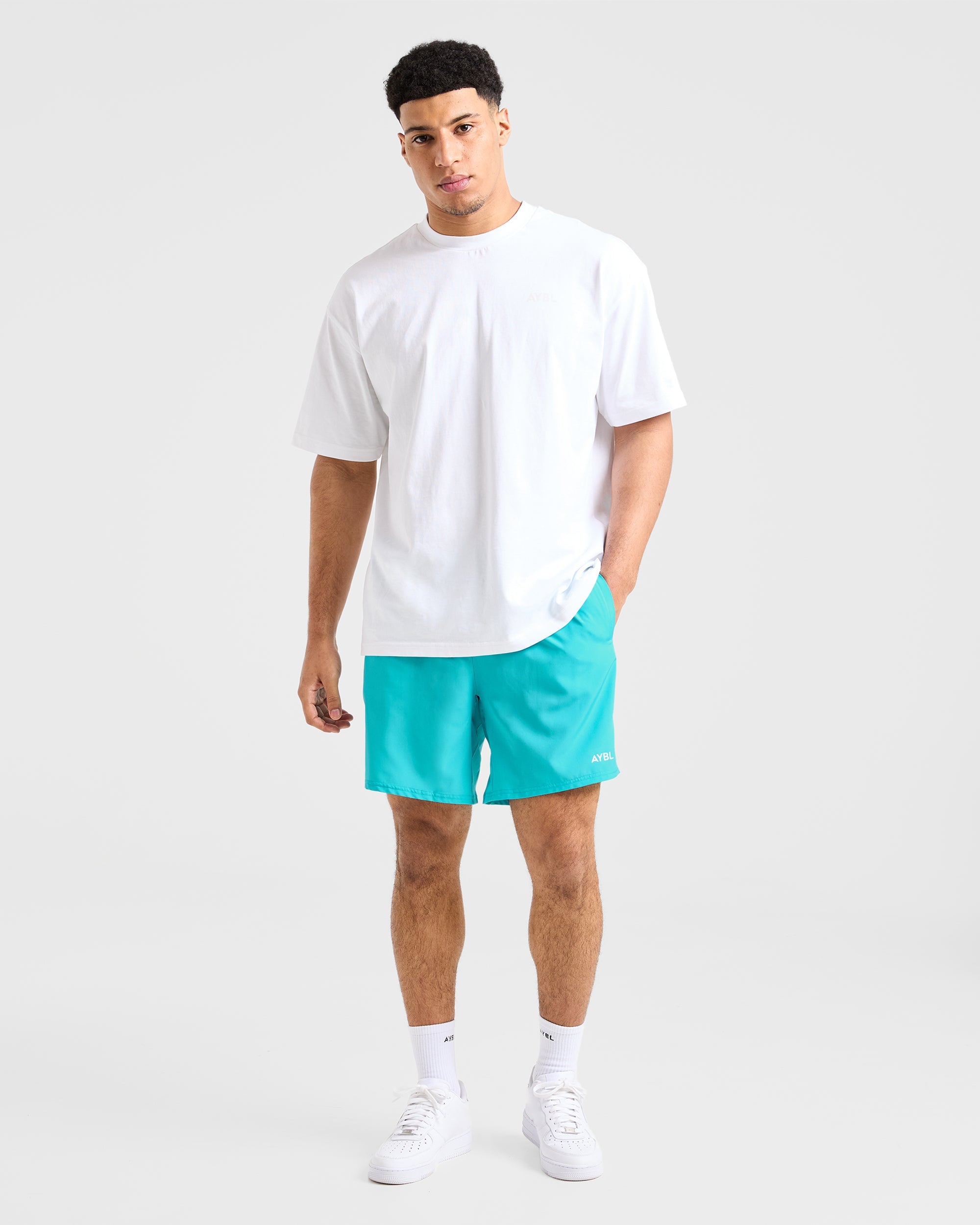 Core 7" Shorts - Aqua Blue