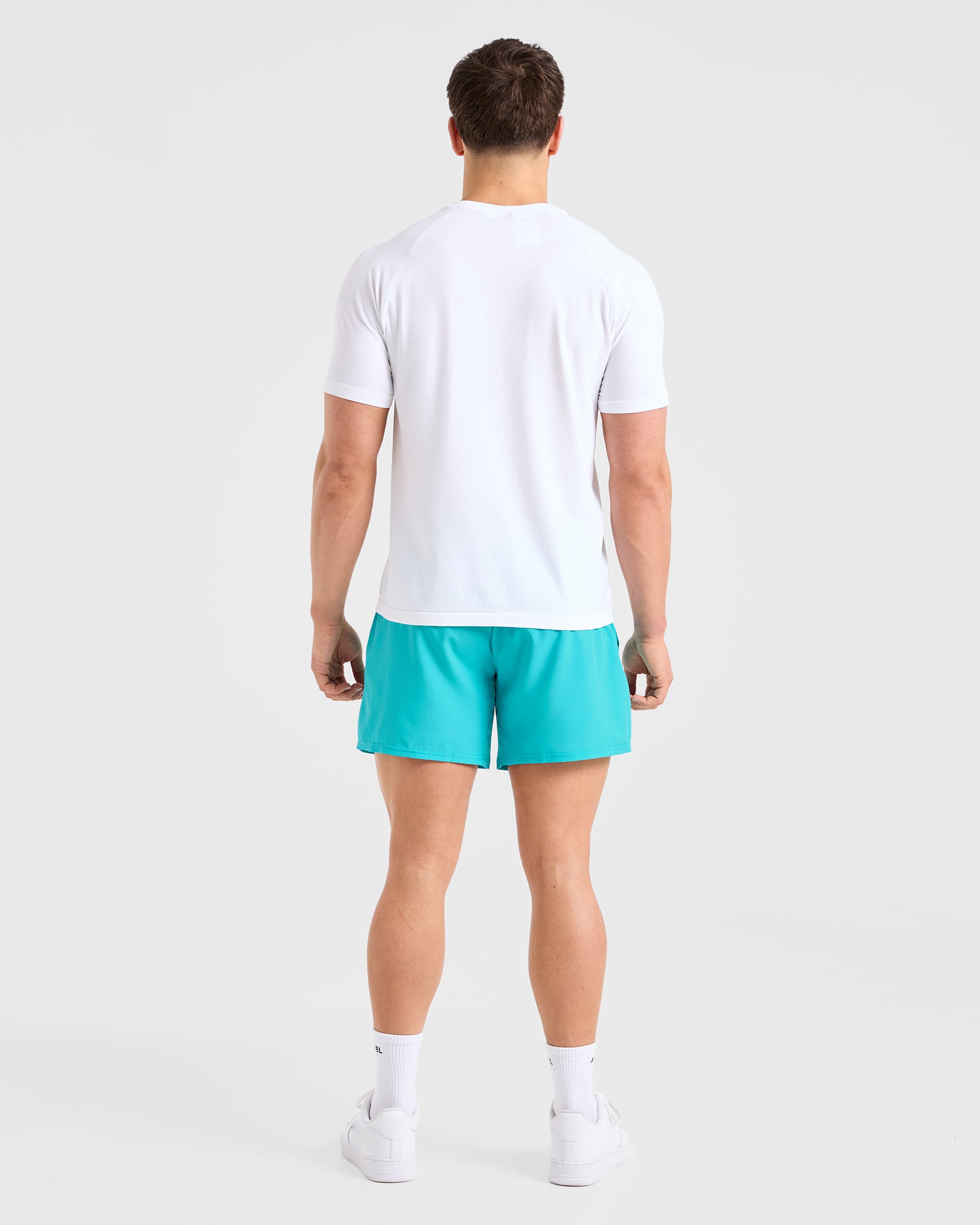 Core 5" Shorts - Aqua Blue