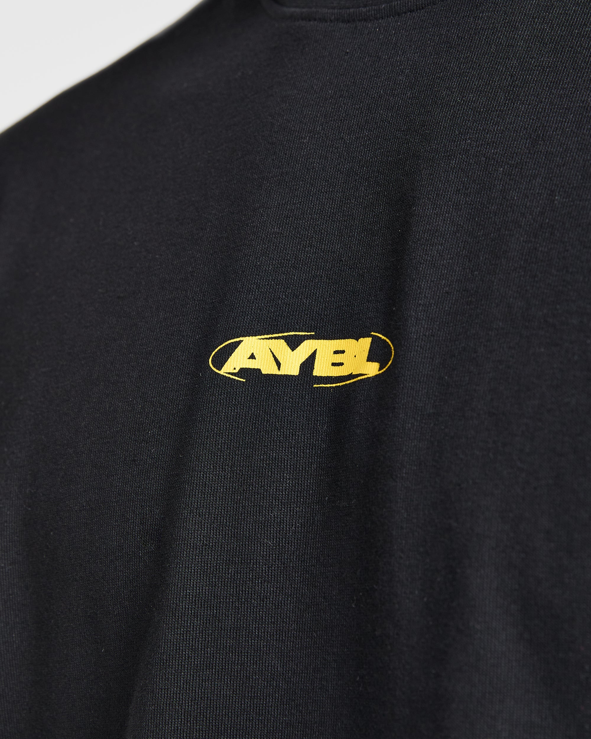 Orbit Oversized T Shirt - Black/Yellow