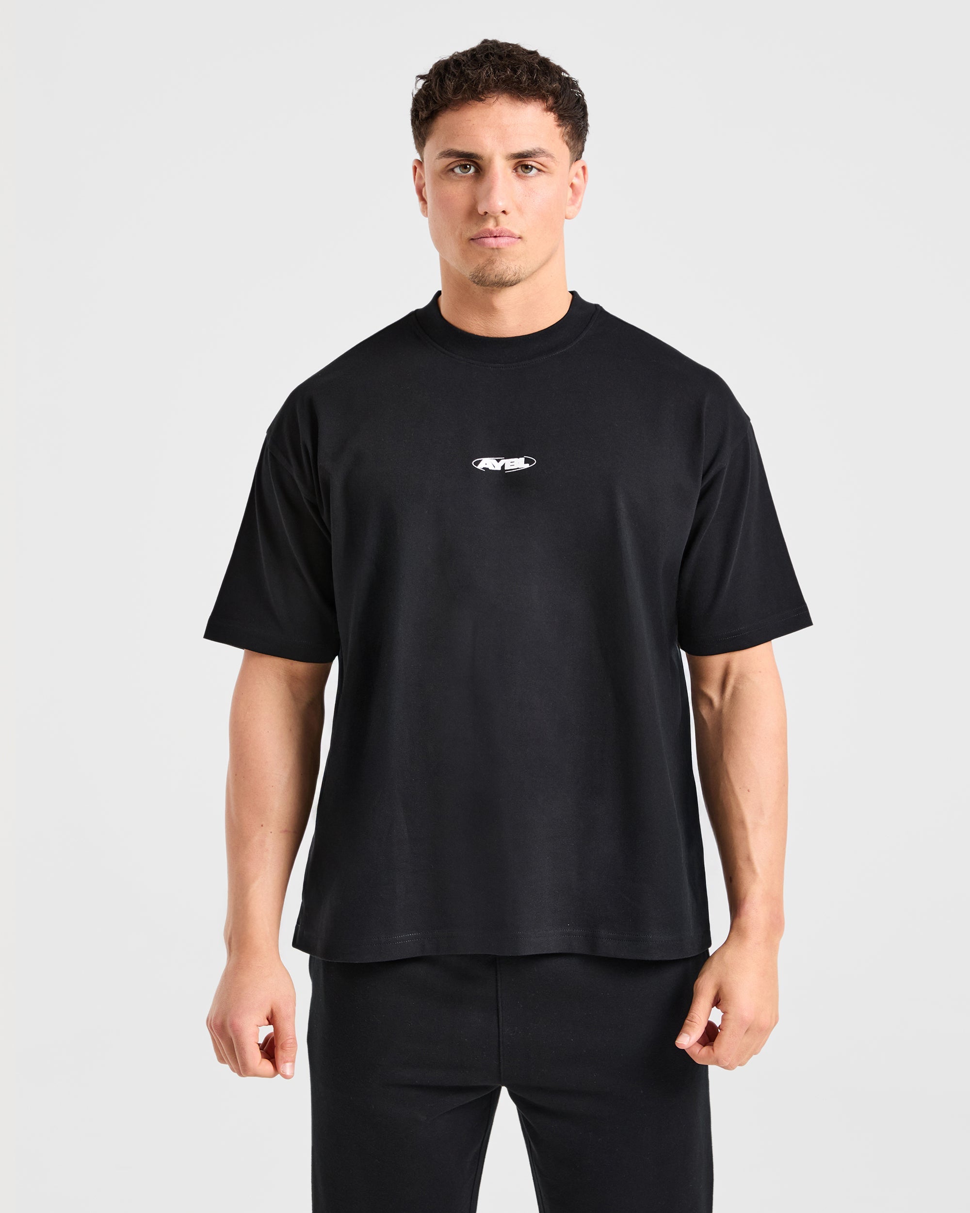 Orbit Oversized T Shirt - Black