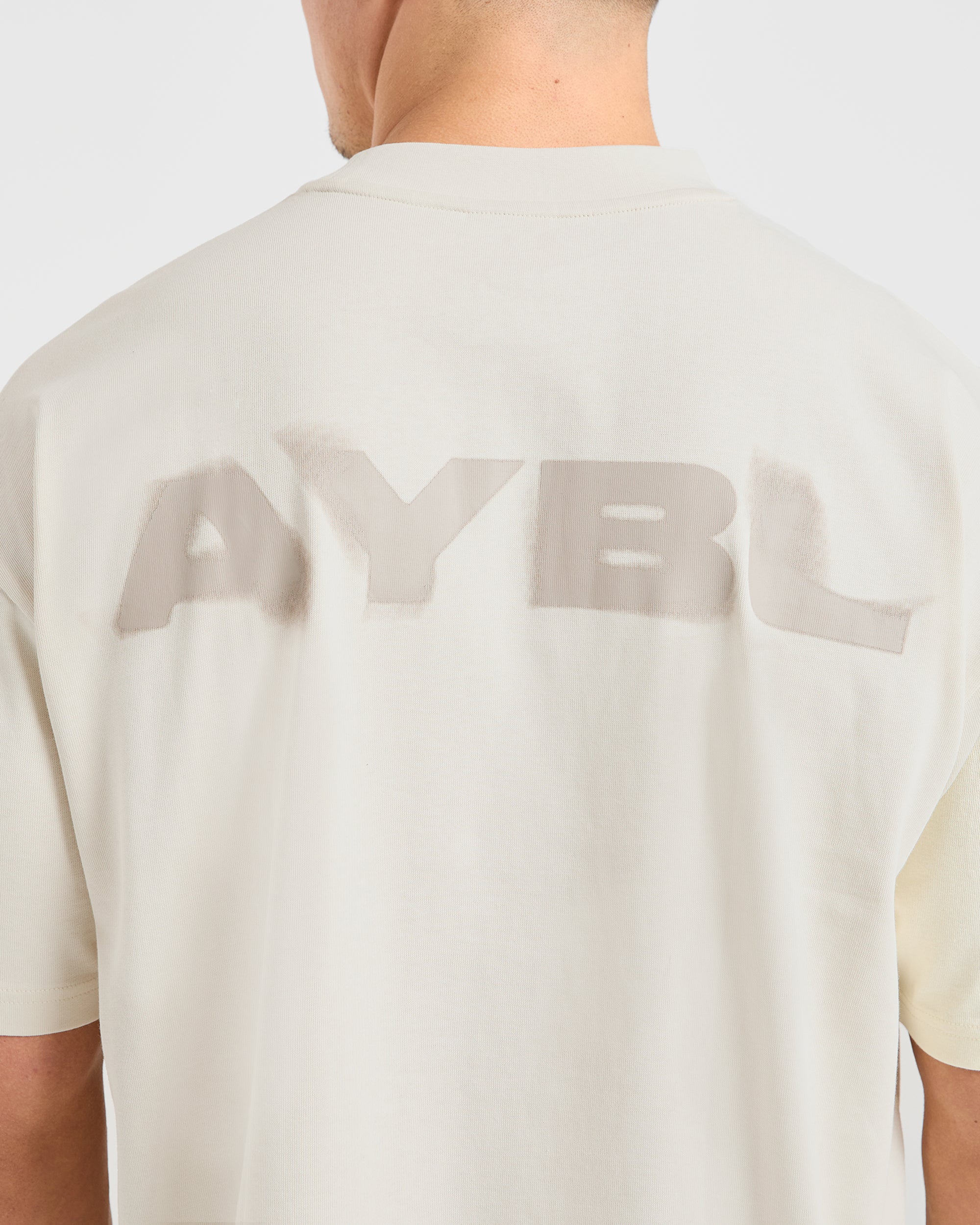 Blur Oversized T Shirt - Off White