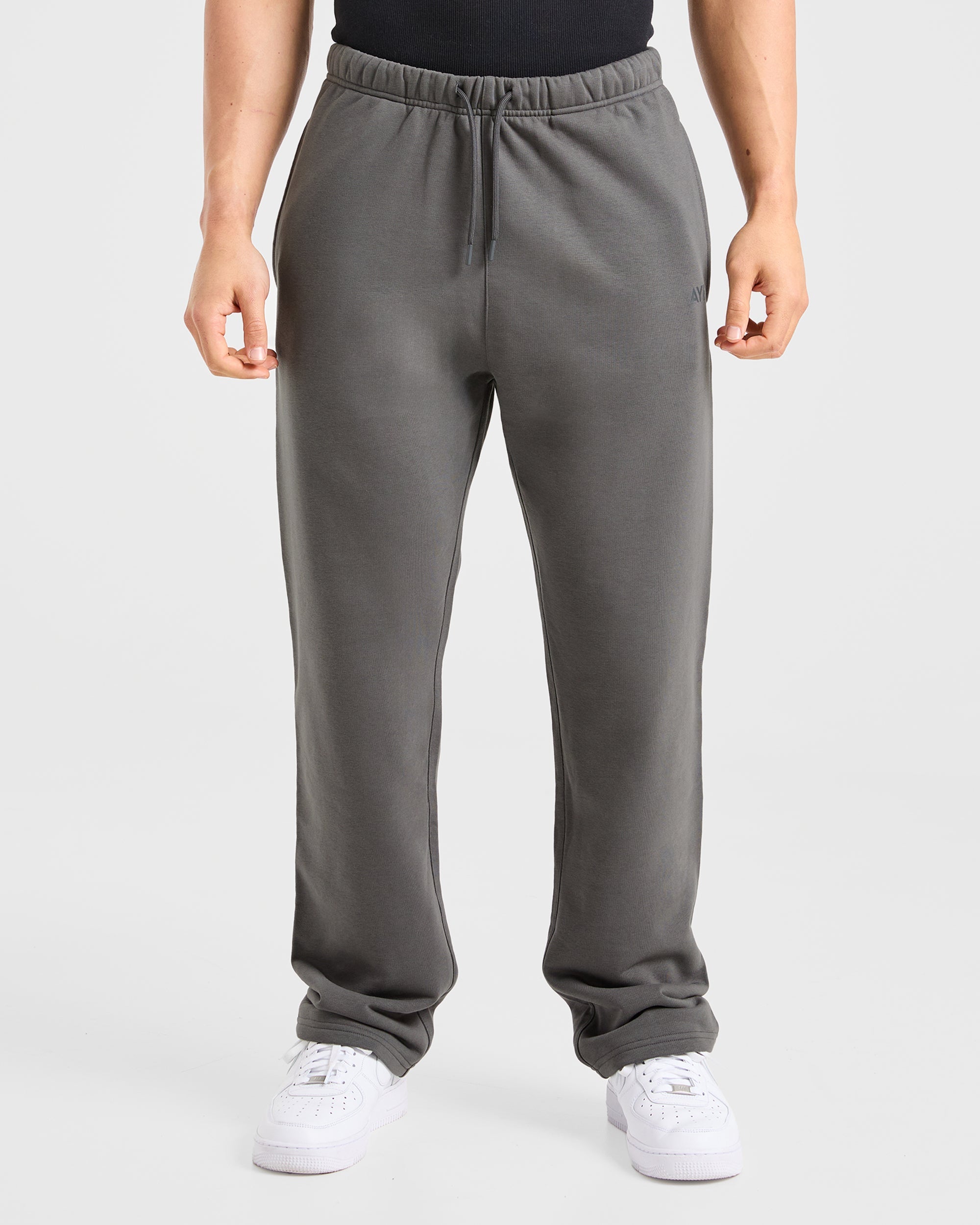 Craft Oversized Straight Leg Joggers - Charcoal