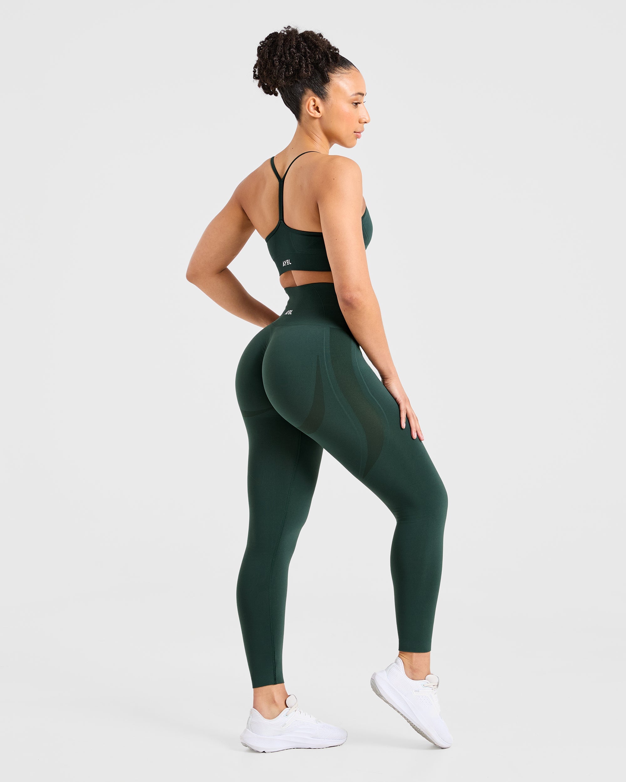 Empower Seamless Leggings - Dark Green