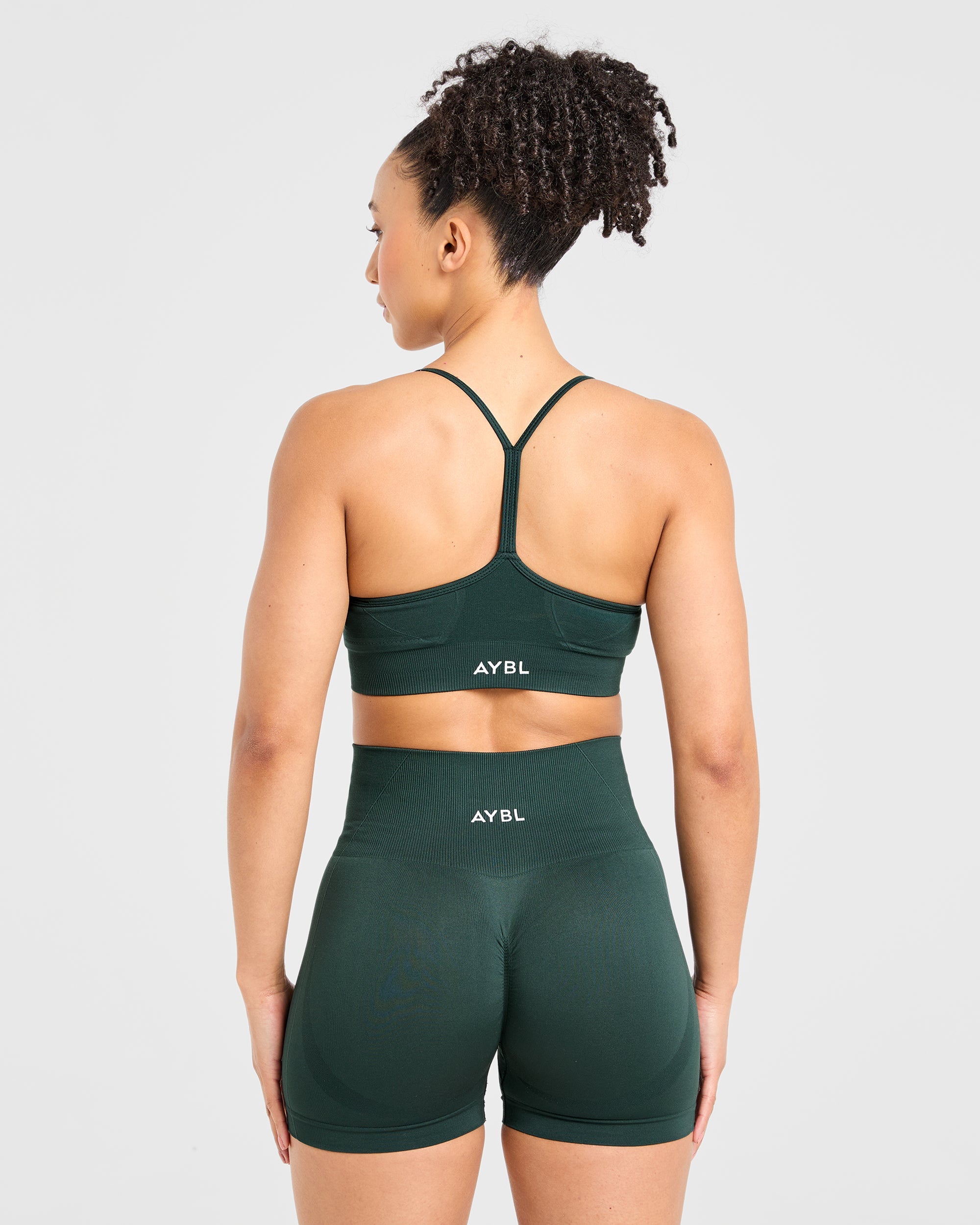 Empower Seamless Sports Bra - Dark Green