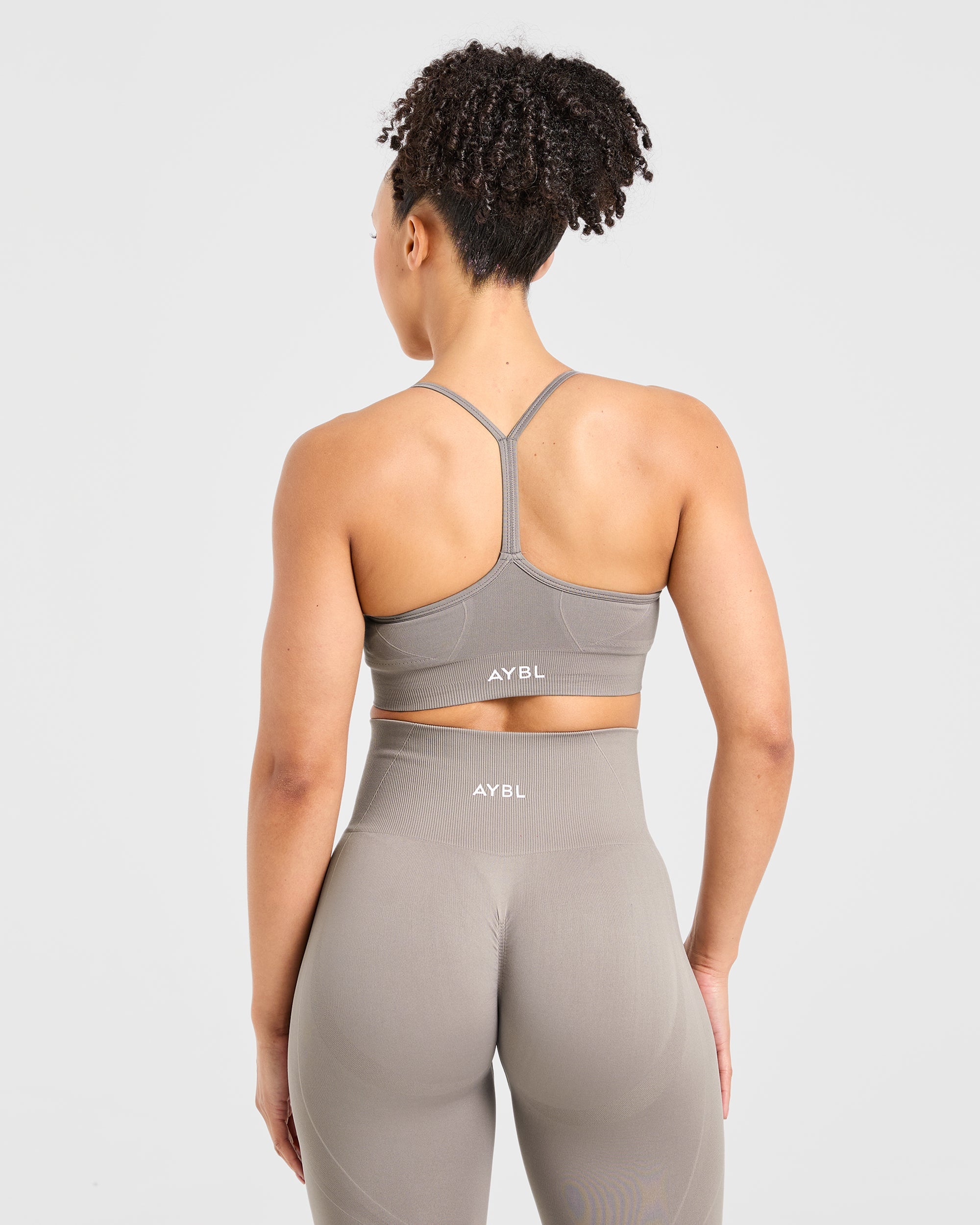 Empower Seamless Sports Bra - Taupe