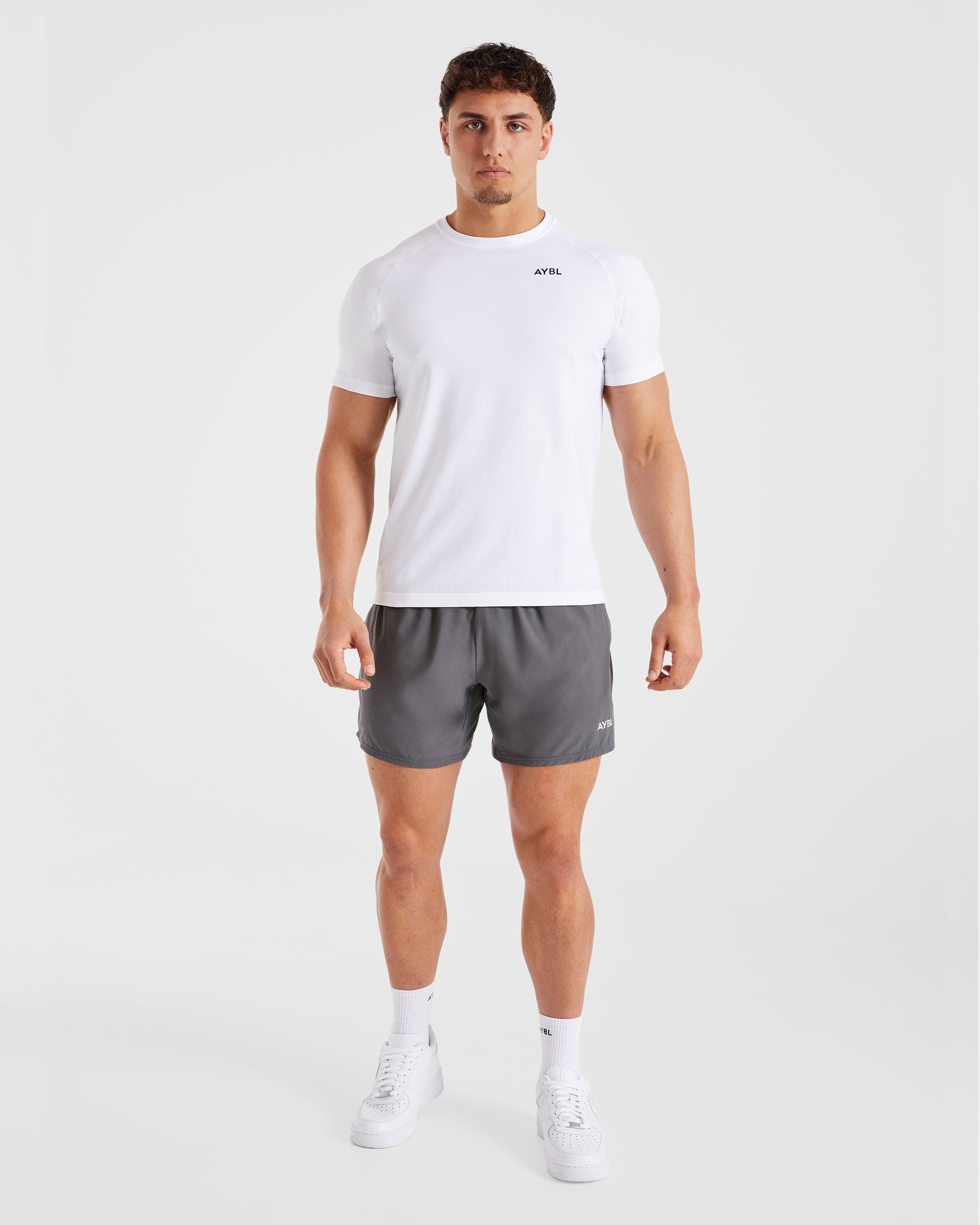 Ascend Seamless T Shirt - White