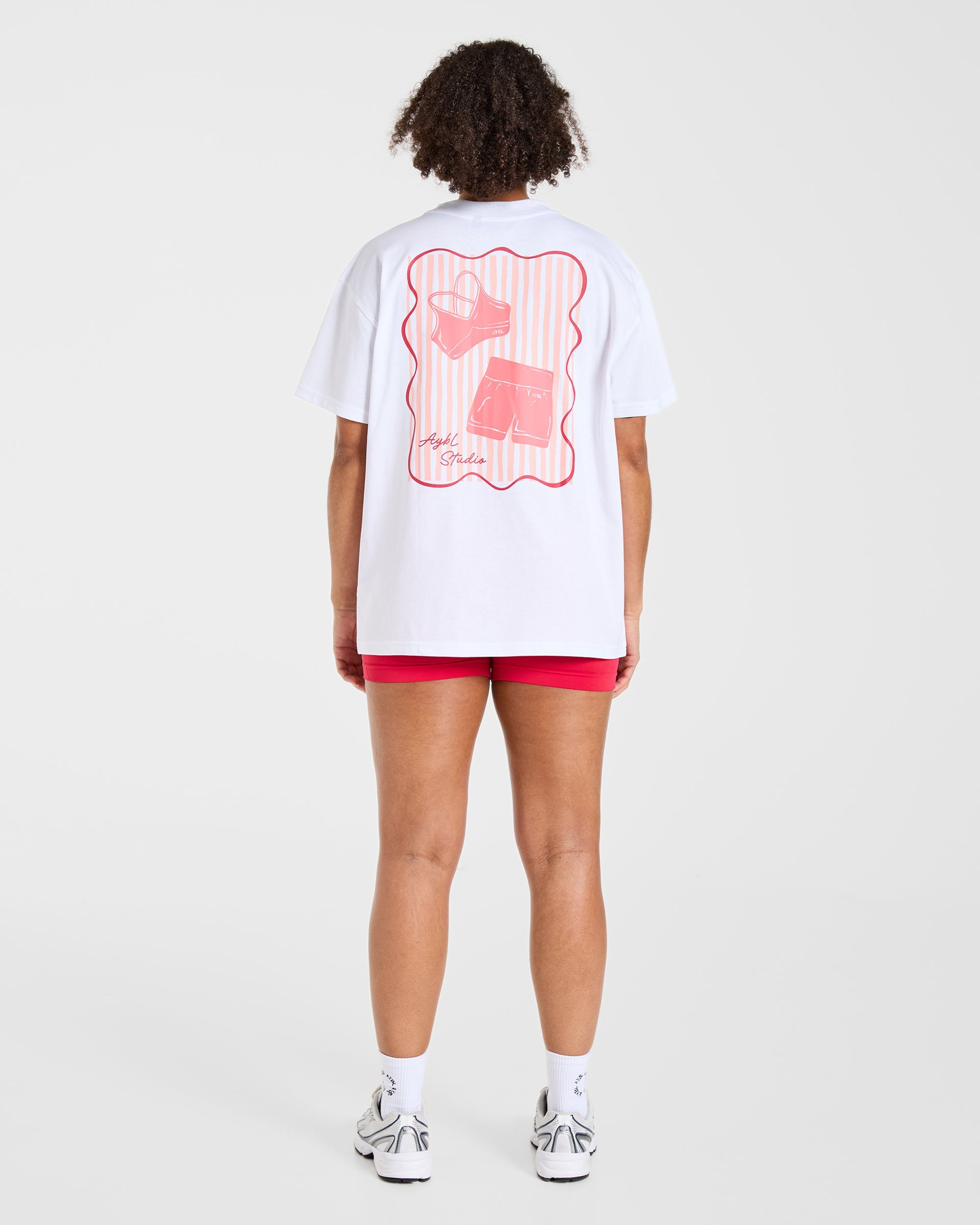 AYBL Studio Oversized T Shirt - White