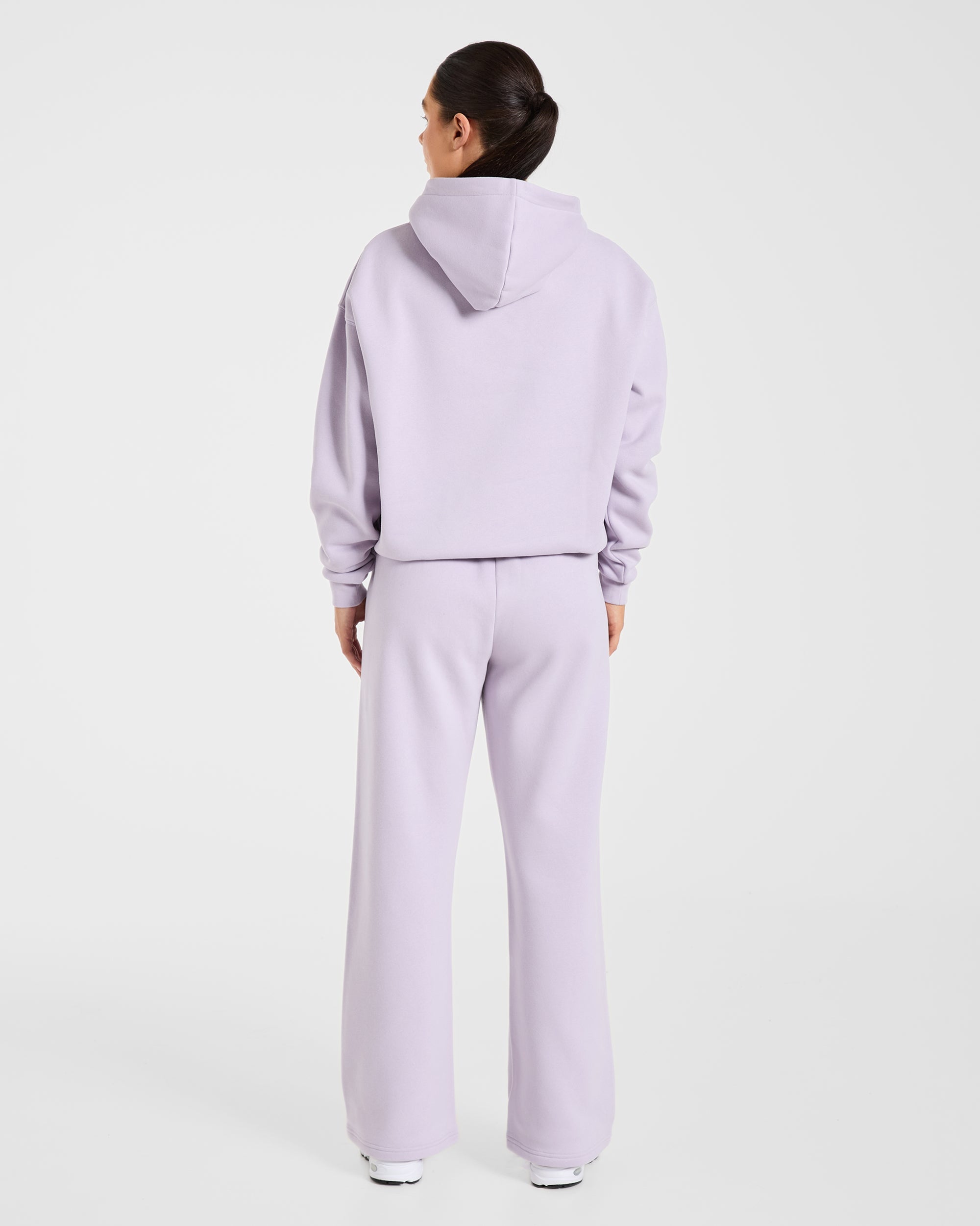 Varsity 2.0 Oversized Straight Leg Joggers - Lilac