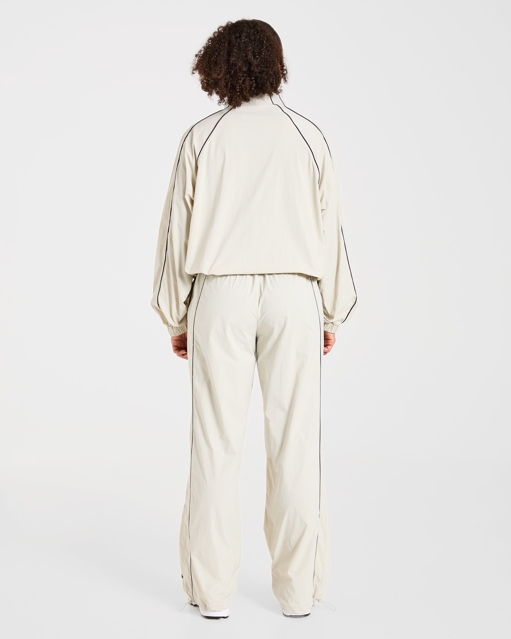 Retro Track Jacket - Off White