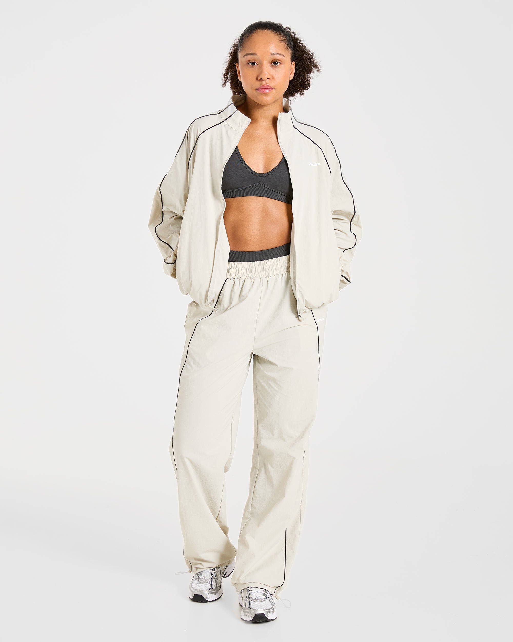 Retro Track Jacket - Off White