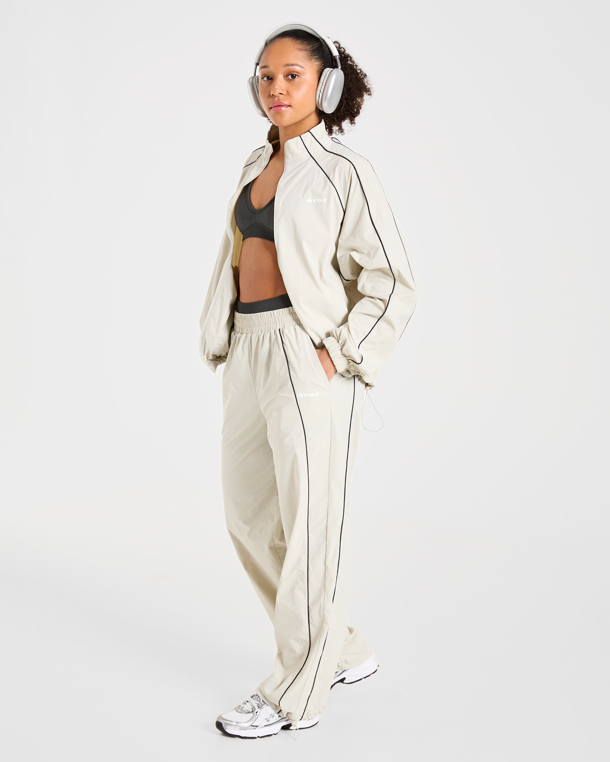 Retro Track Jacket - Off White