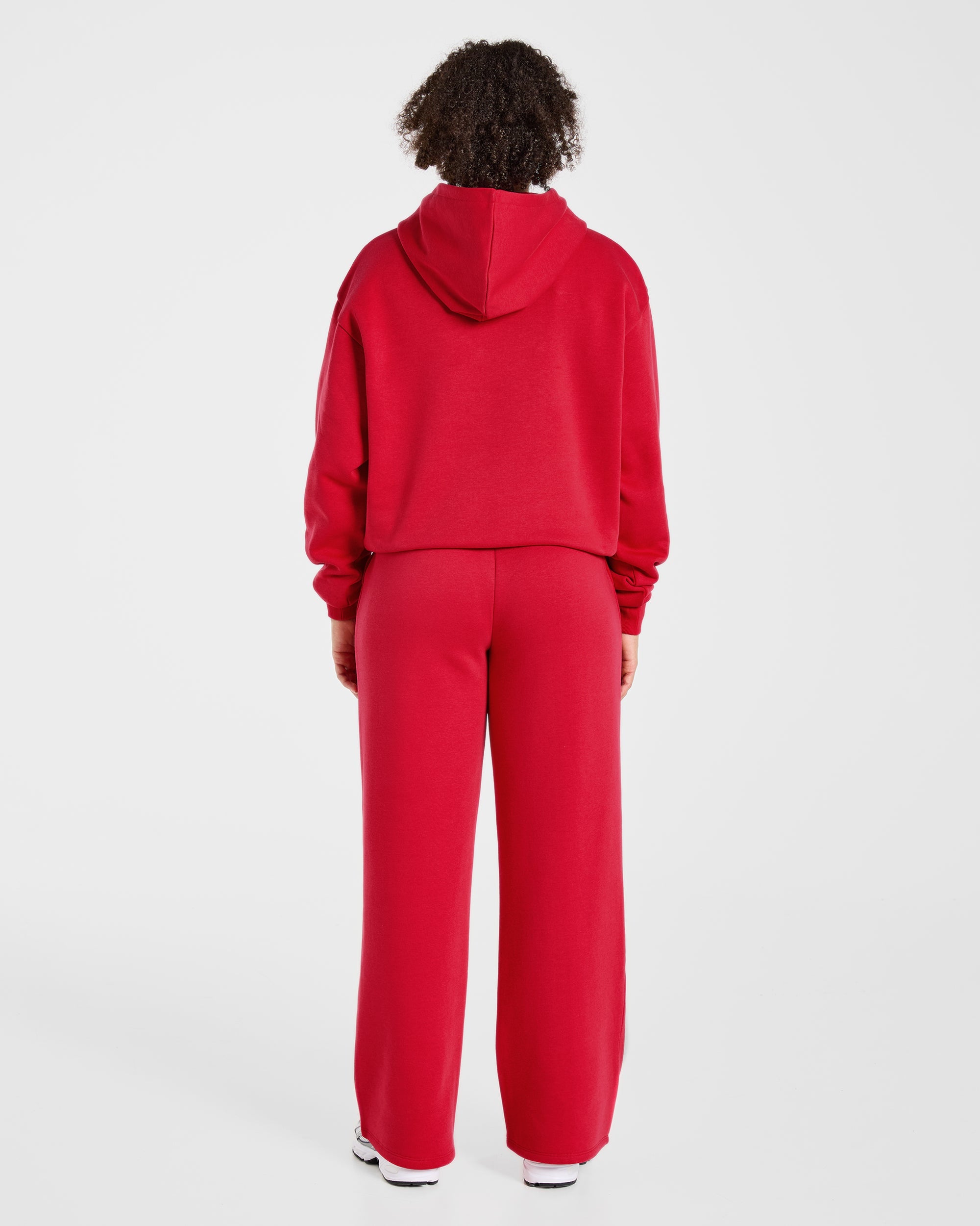 Lifestyle Oversized Hoodie - Red