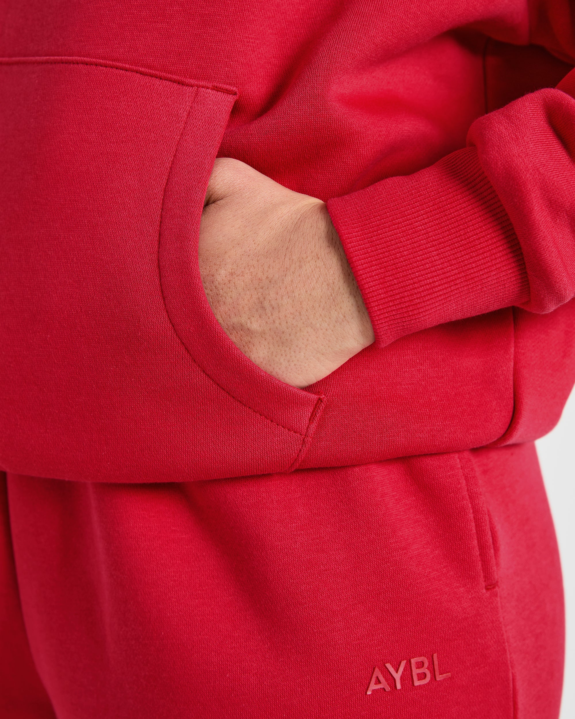 Lifestyle Oversized Hoodie - Red