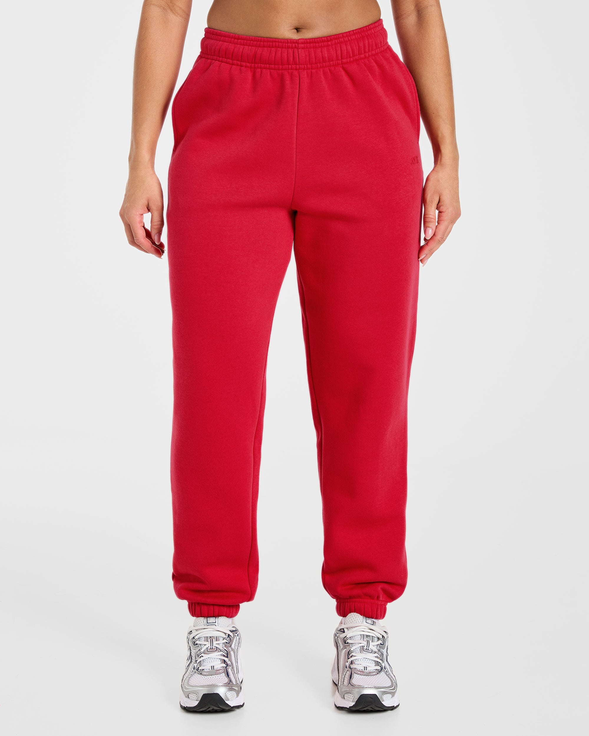 Lifestyle Oversized Joggers - Red