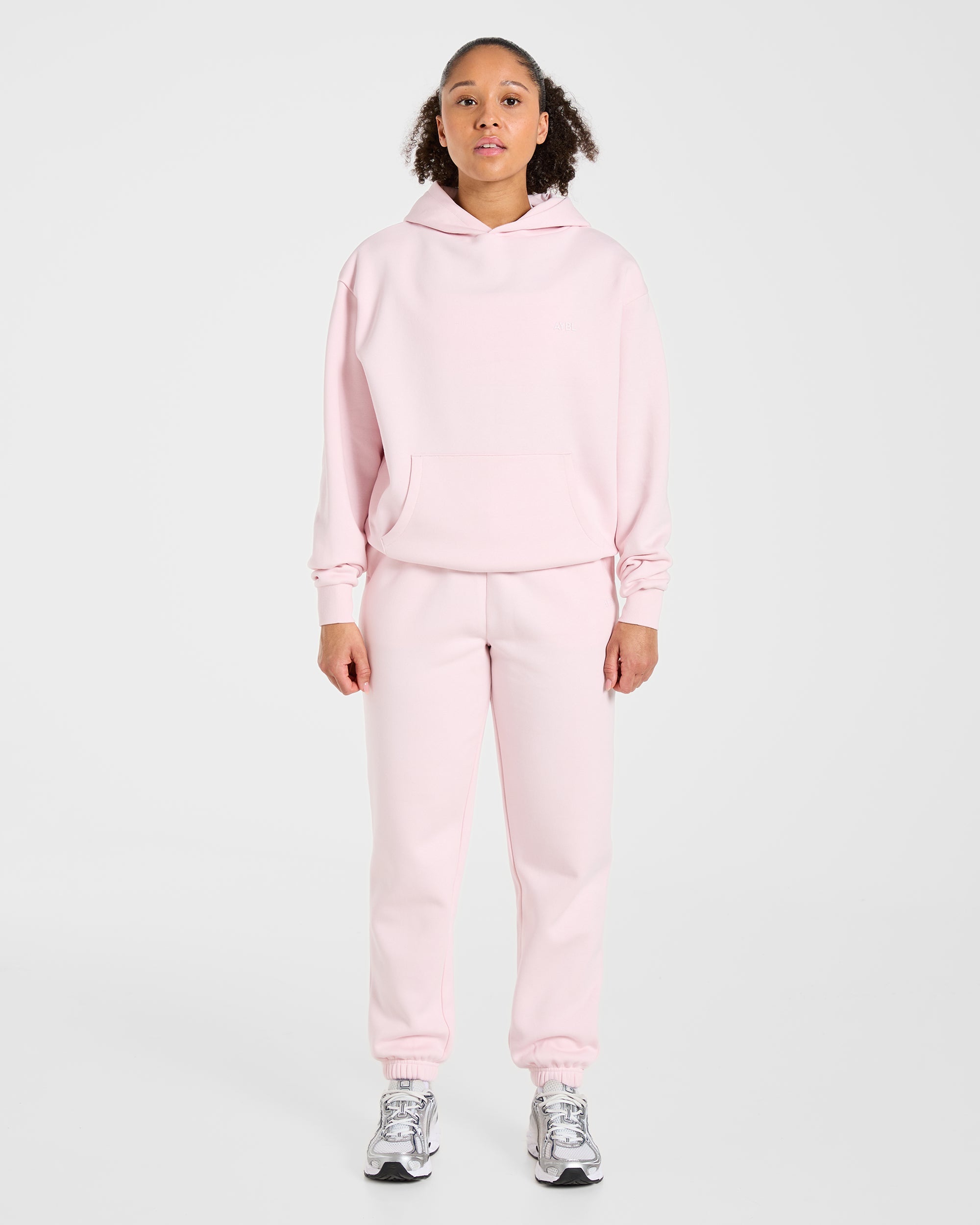 Lifestyle Oversized Hoodie - Pastel Pink