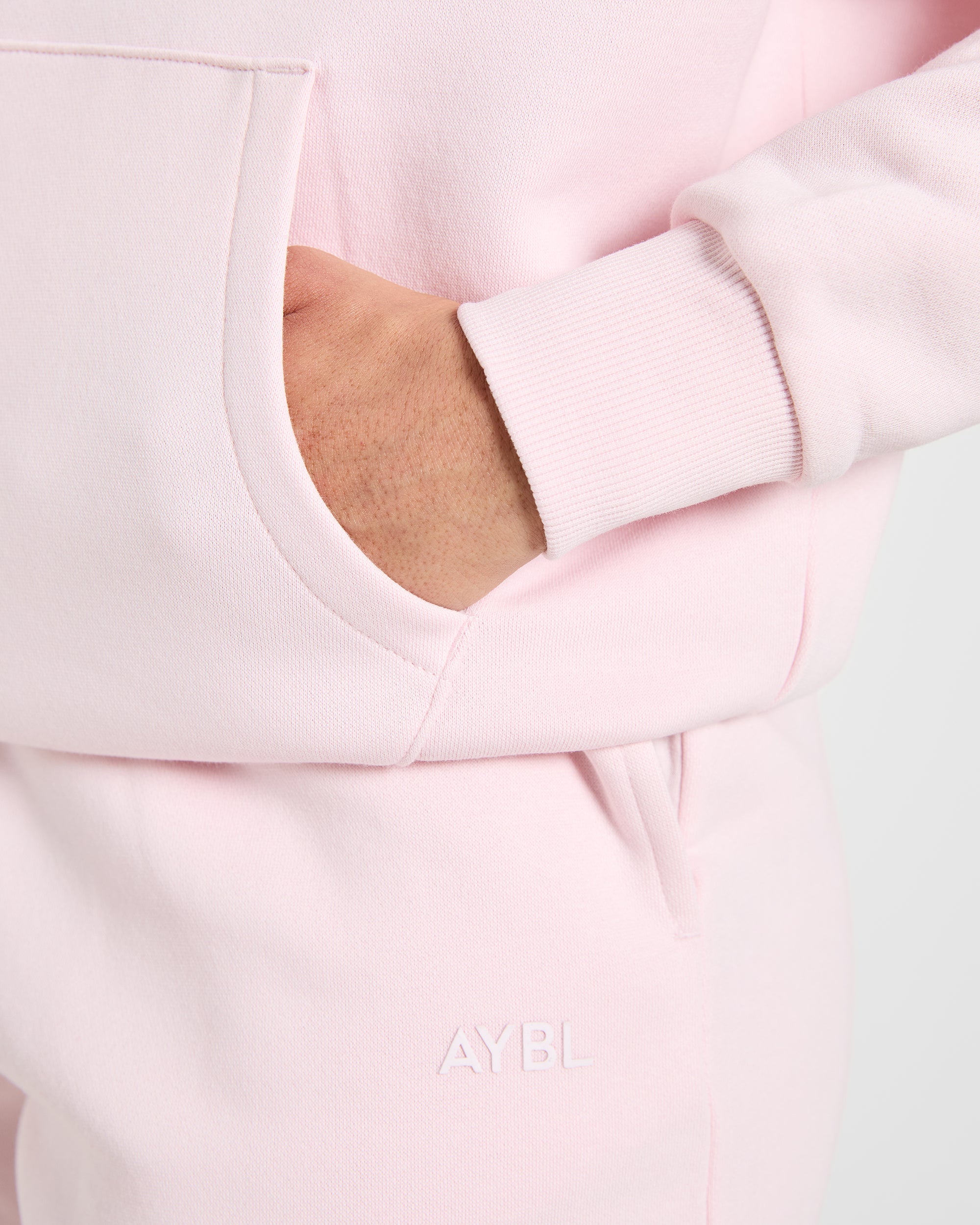 Lifestyle Oversized Hoodie - Pastel Pink