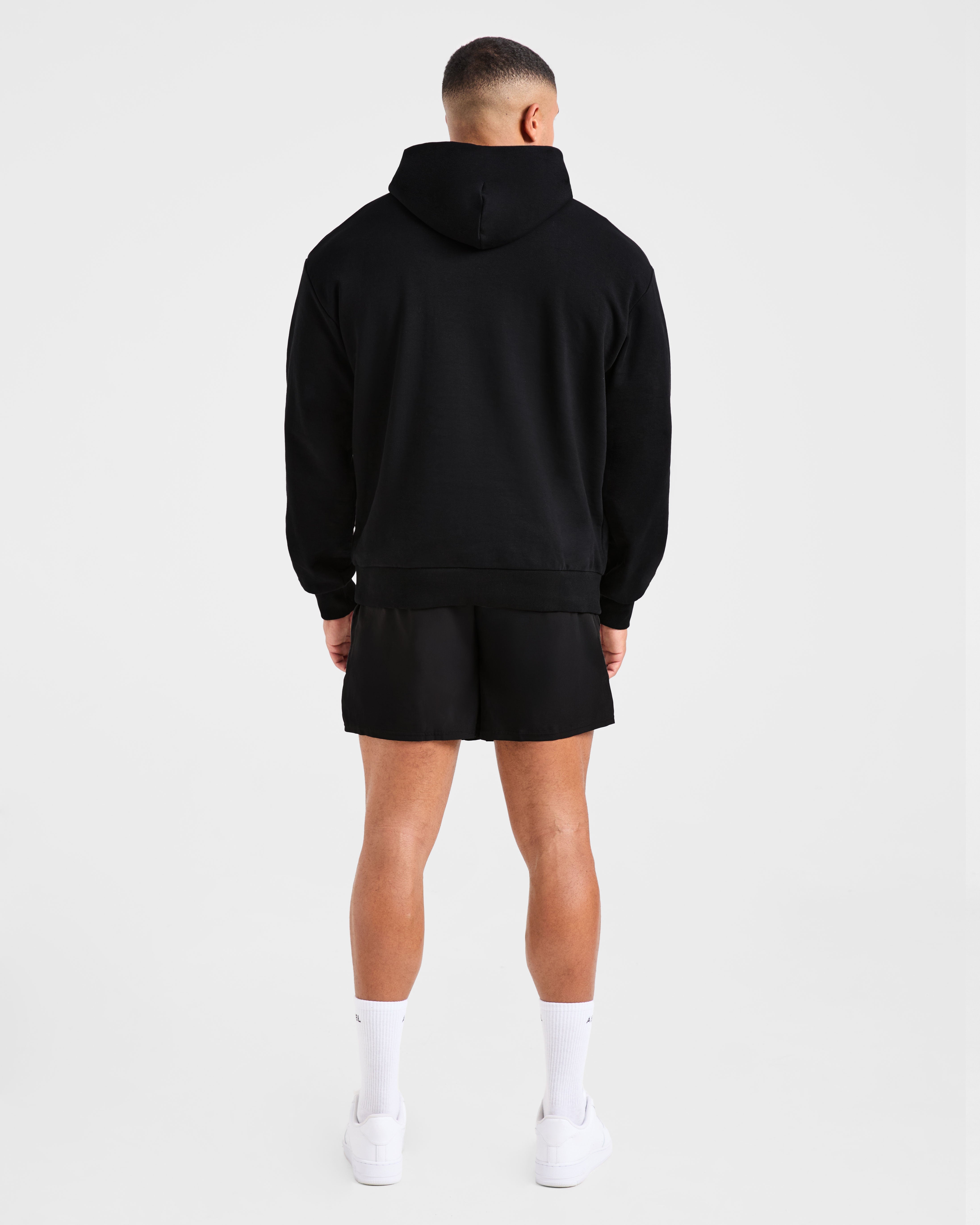 Craft Oversized Hoodie - Black