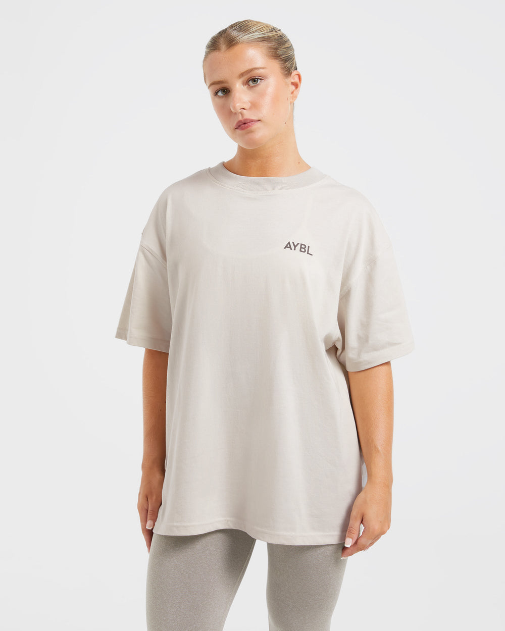 Lourd Oversized T Shirt Union Beige