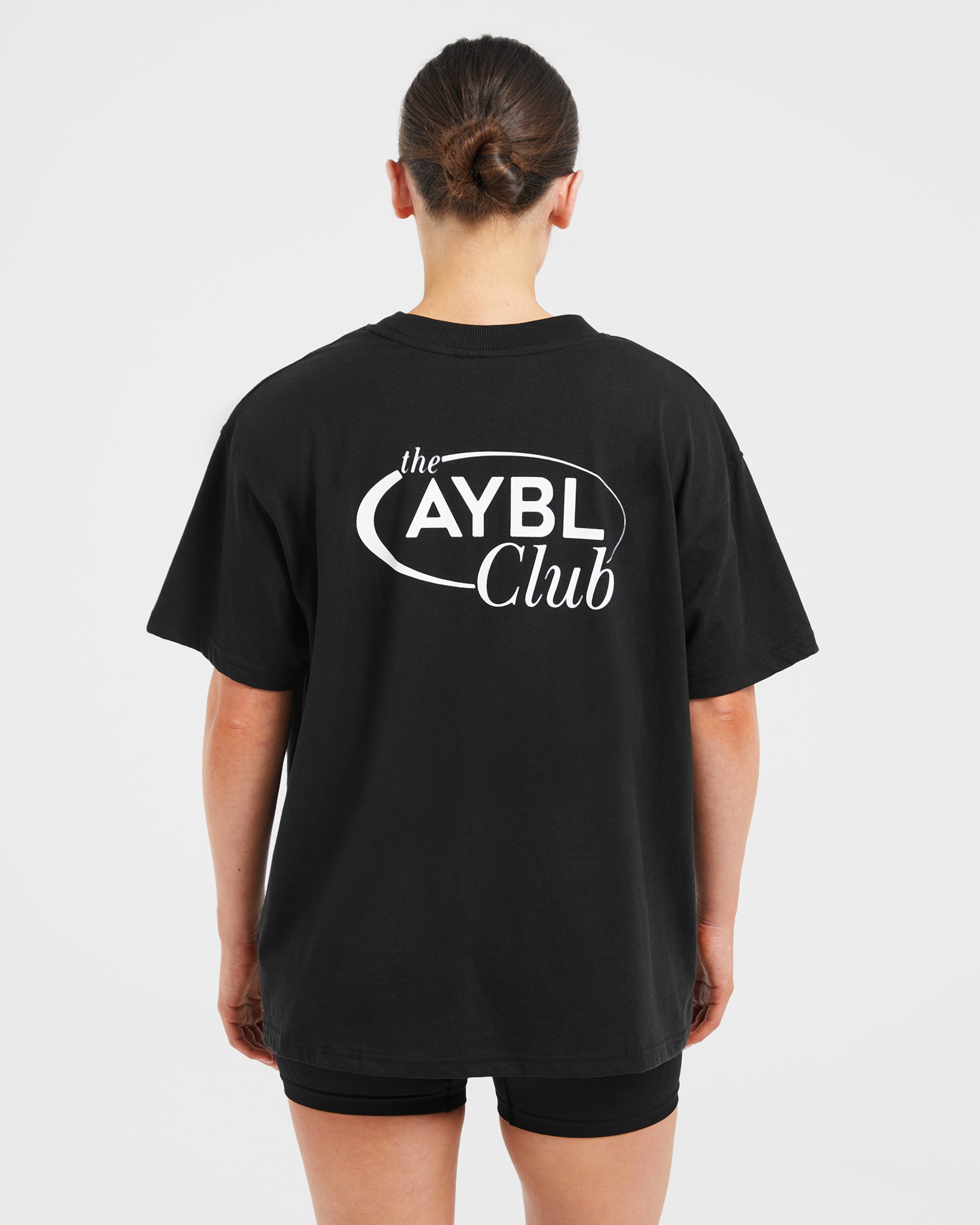 AYBL Club Oversized T Shirt - Black