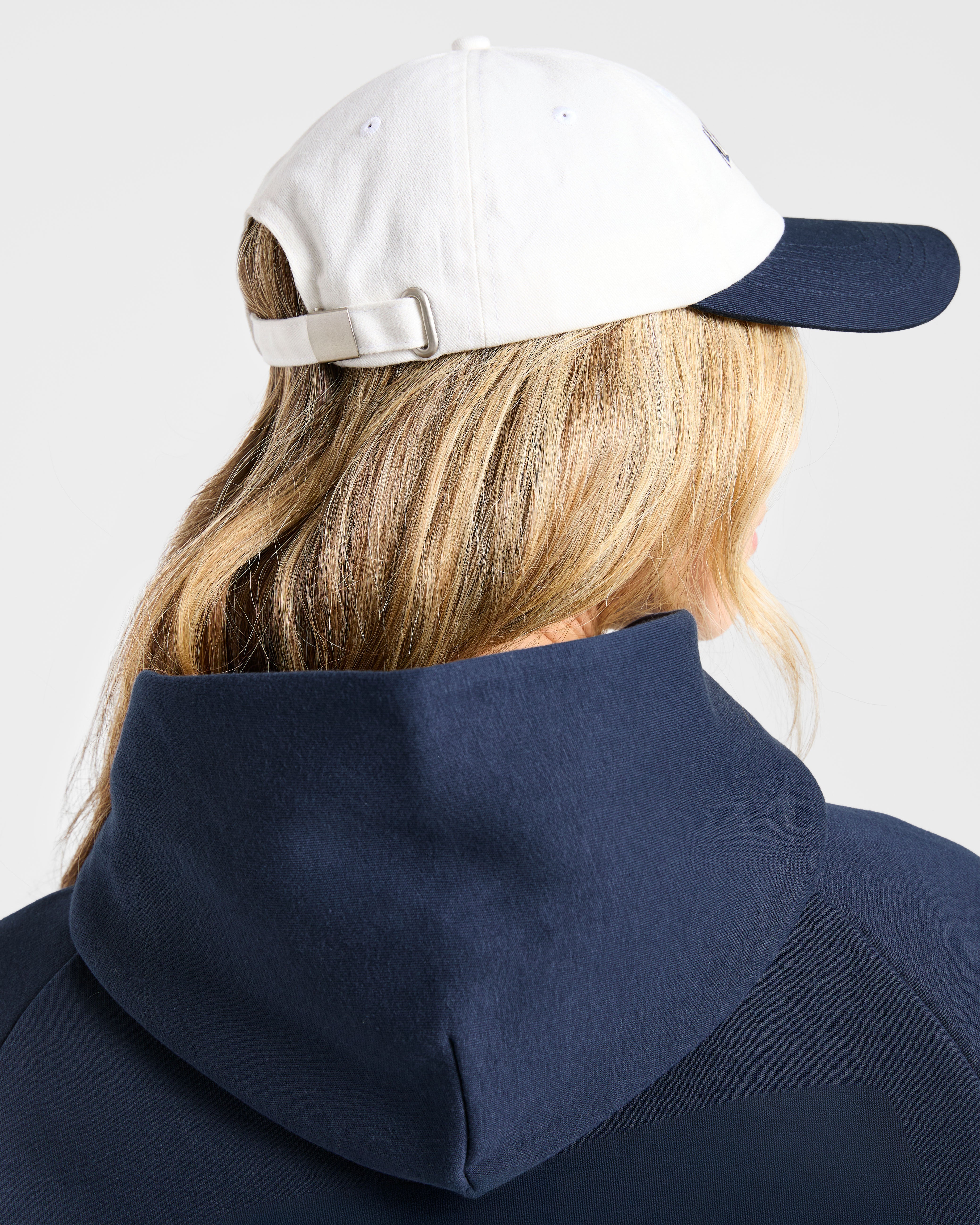 Sports Collective Cap - Off White/Navy